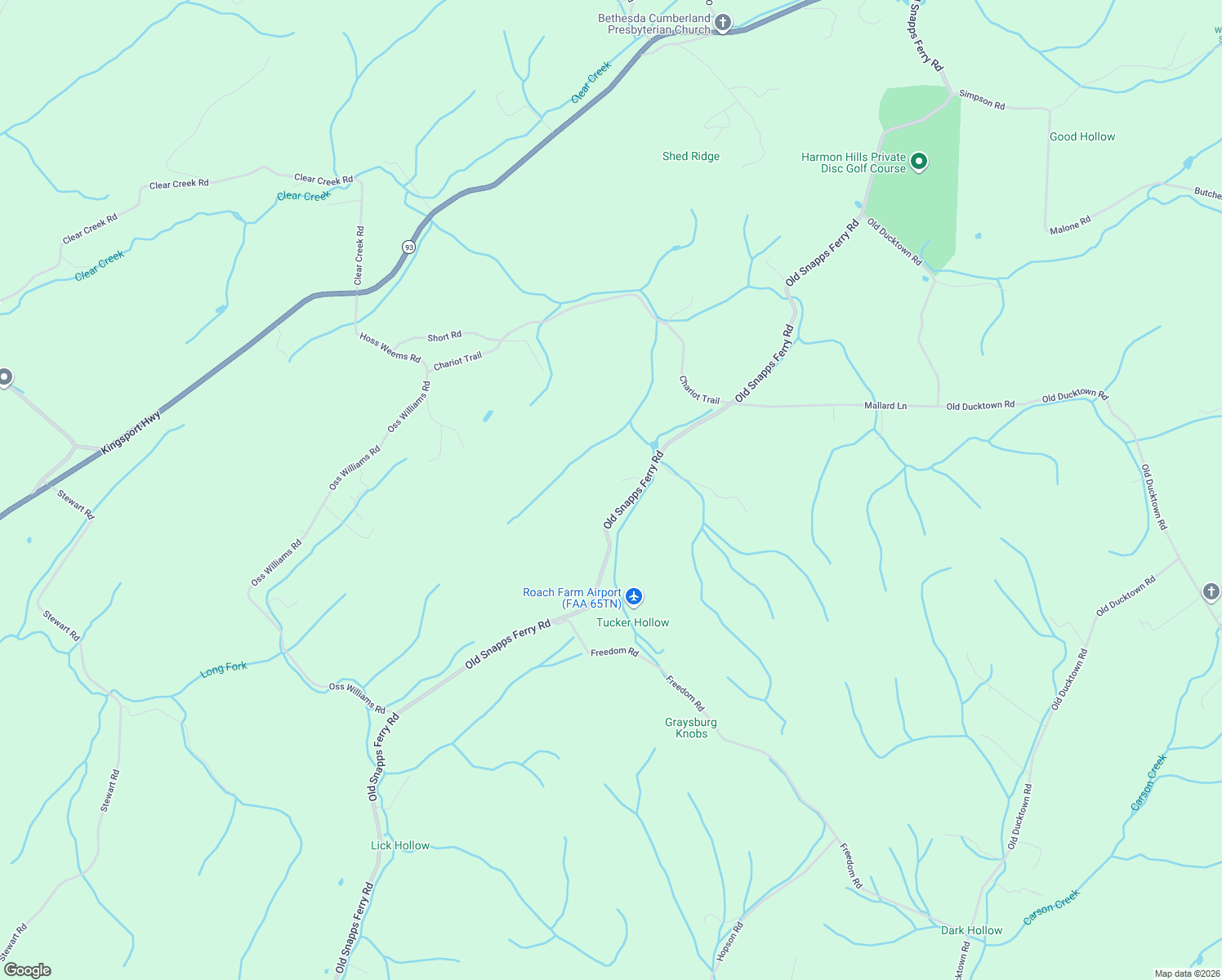 map of restaurants, bars, coffee shops, grocery stores, and more near 6415 Old Snapps Ferry Road in Limestone