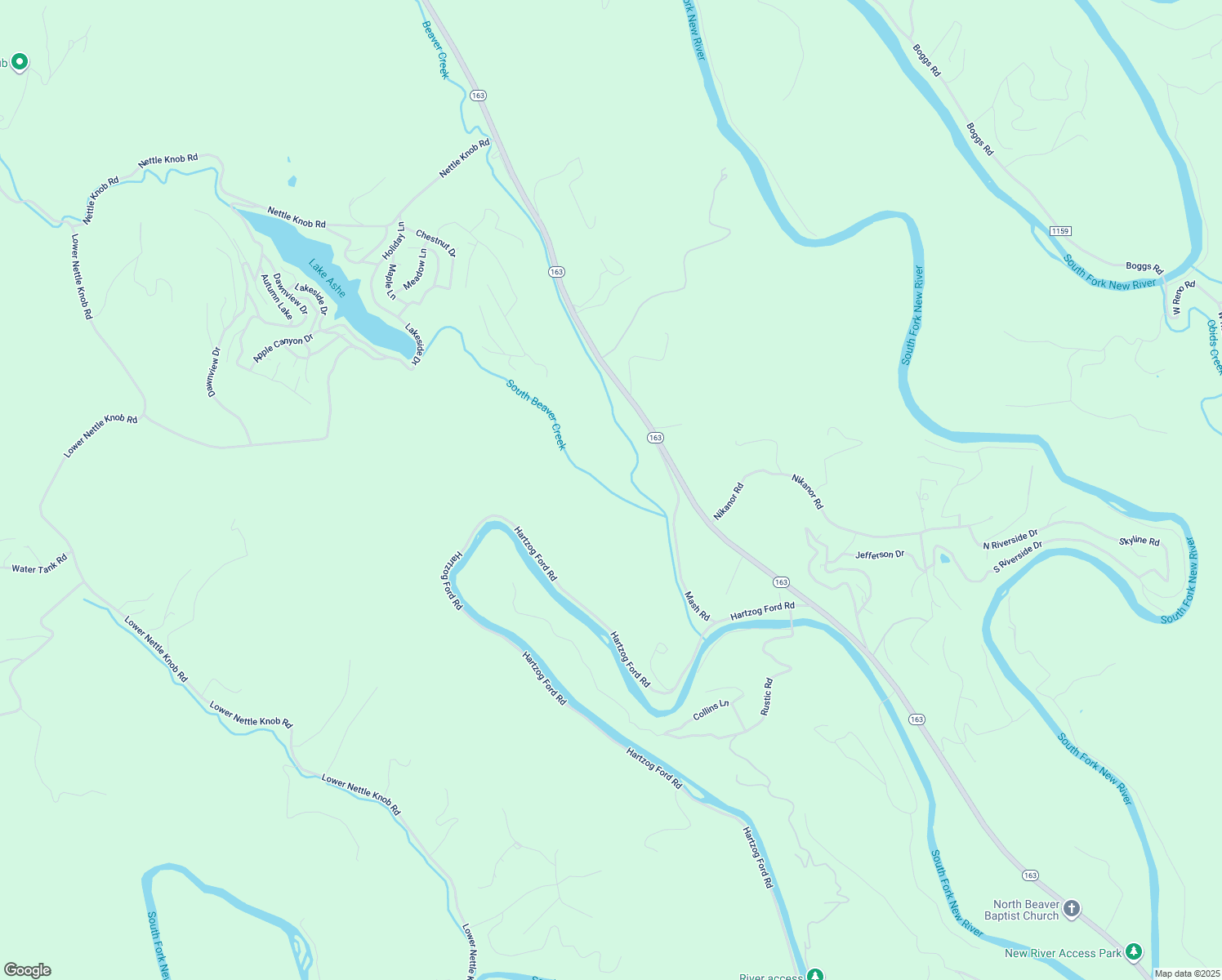 map of restaurants, bars, coffee shops, grocery stores, and more near 334 Mash Road in West Jefferson