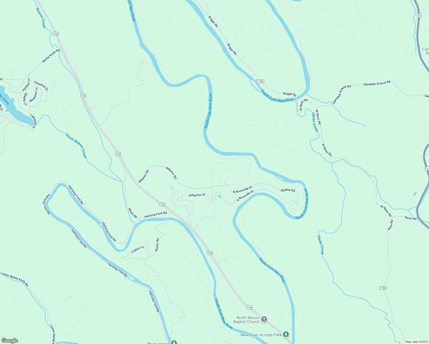 map of restaurants, bars, coffee shops, grocery stores, and more near 102 Hill Top Lane in West Jefferson