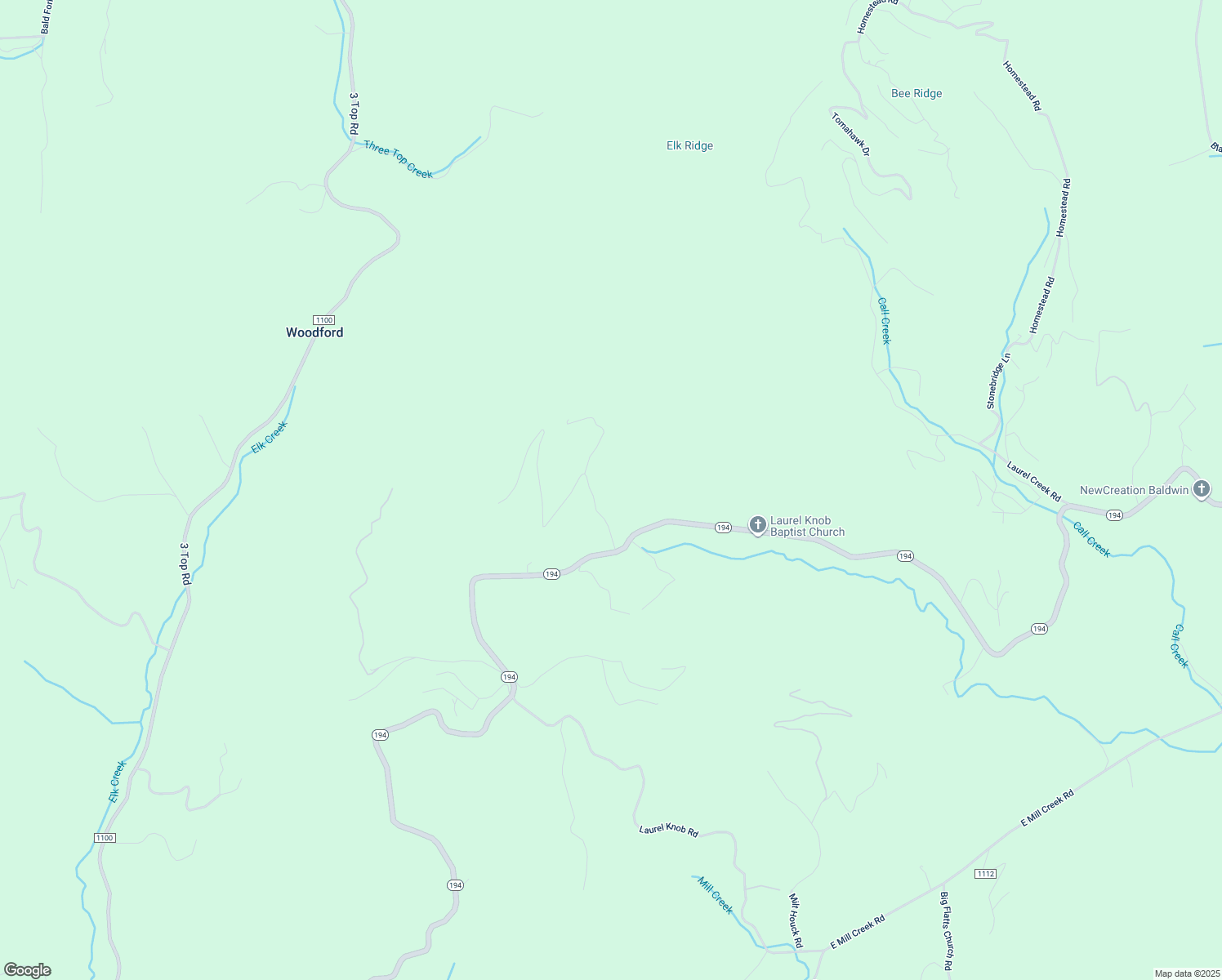 map of restaurants, bars, coffee shops, grocery stores, and more near 4122 North Carolina 194 in Todd