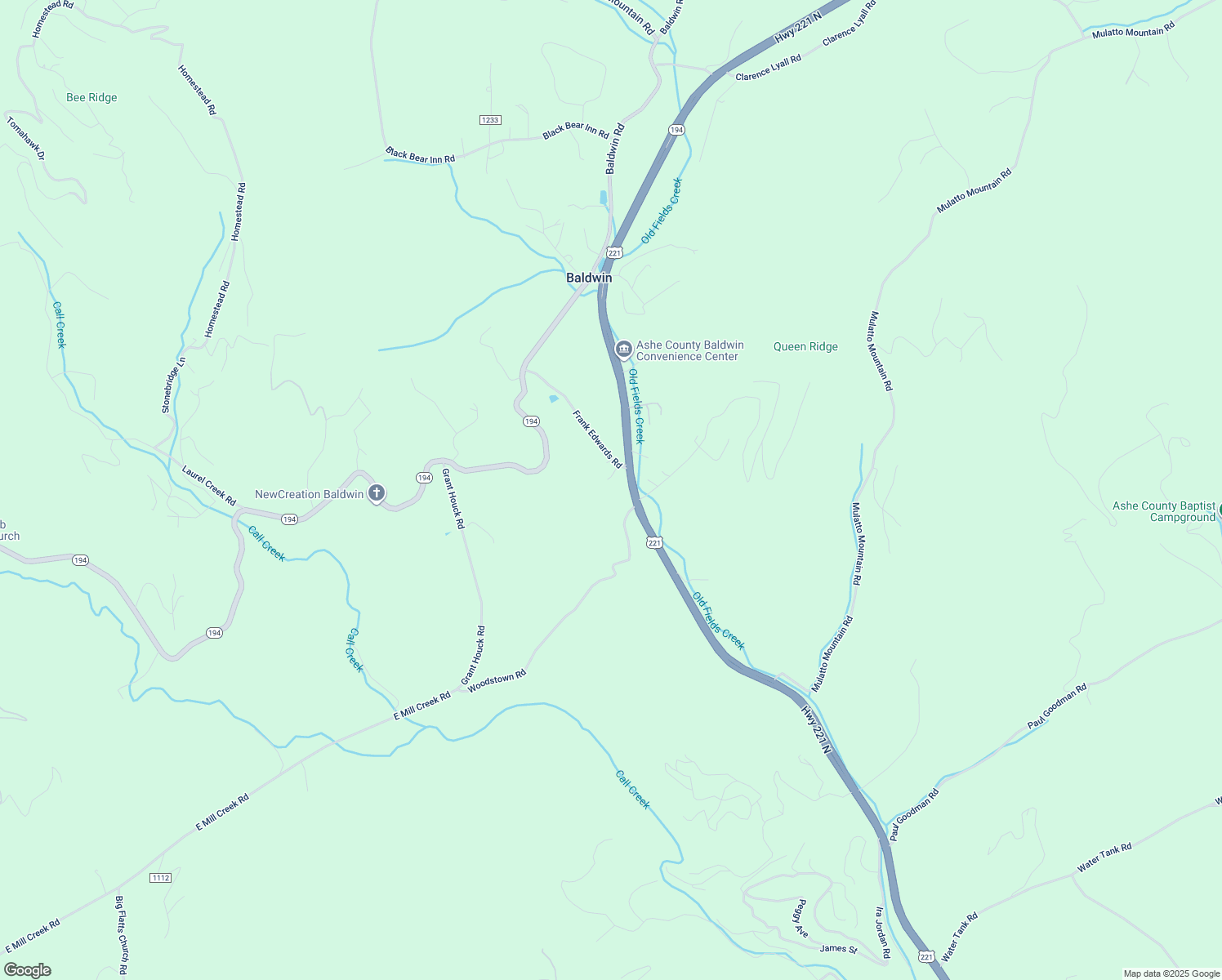 map of restaurants, bars, coffee shops, grocery stores, and more near 169 Cheyenne Lane in West Jefferson
