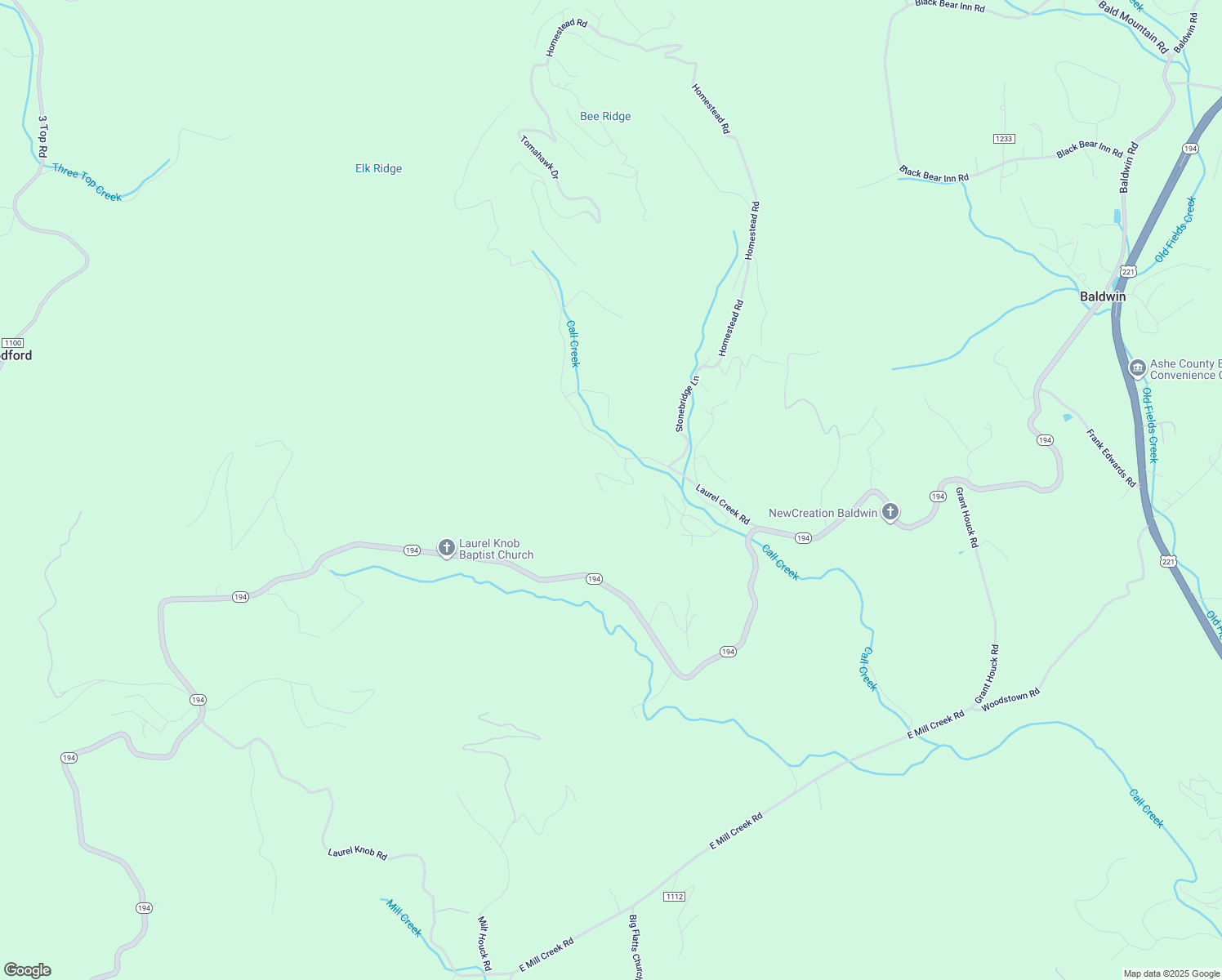 map of restaurants, bars, coffee shops, grocery stores, and more near 367 Mission Oaks Drive in Todd