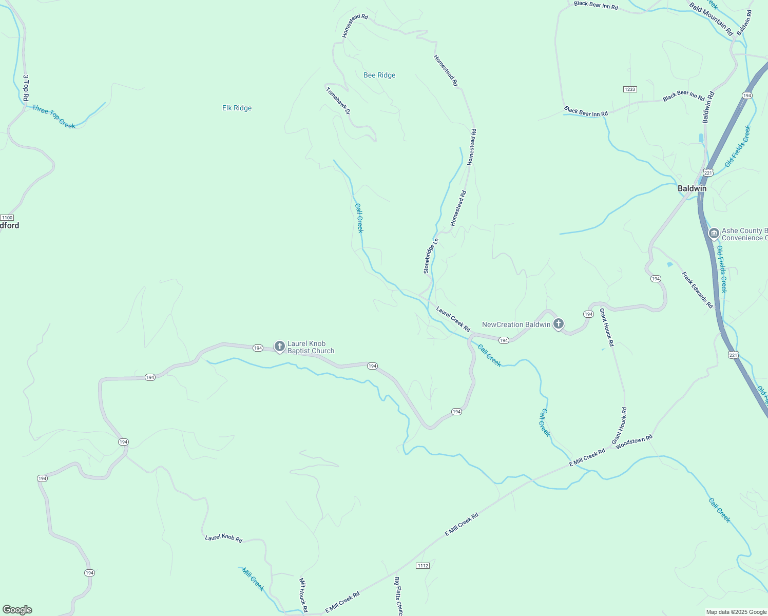 map of restaurants, bars, coffee shops, grocery stores, and more near 367 Mission Oaks Drive in Todd