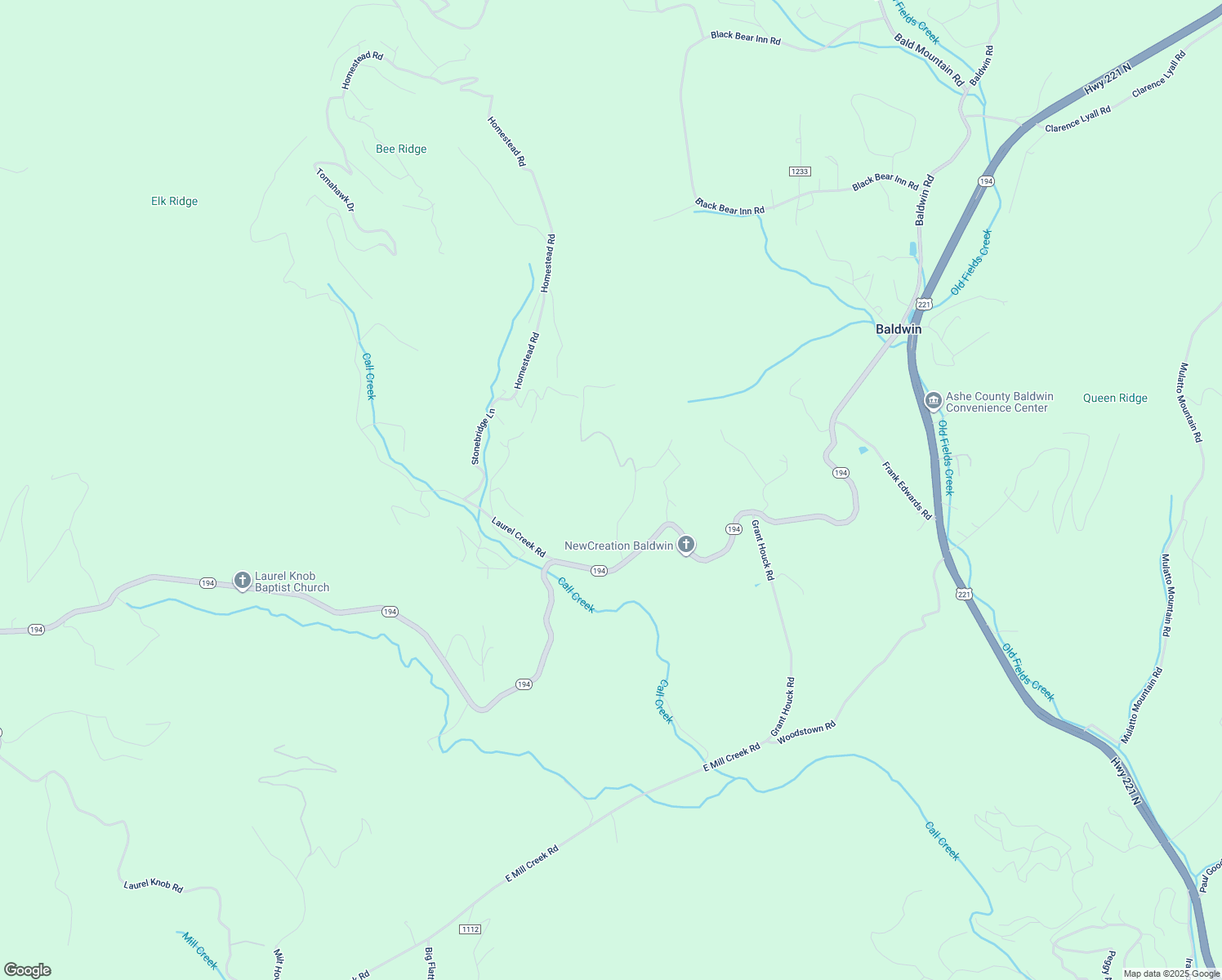 map of restaurants, bars, coffee shops, grocery stores, and more near 150 Old Mill Road in Todd