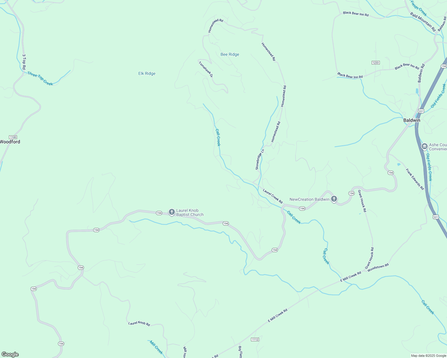 map of restaurants, bars, coffee shops, grocery stores, and more near 278 Mission Oaks Drive in Todd
