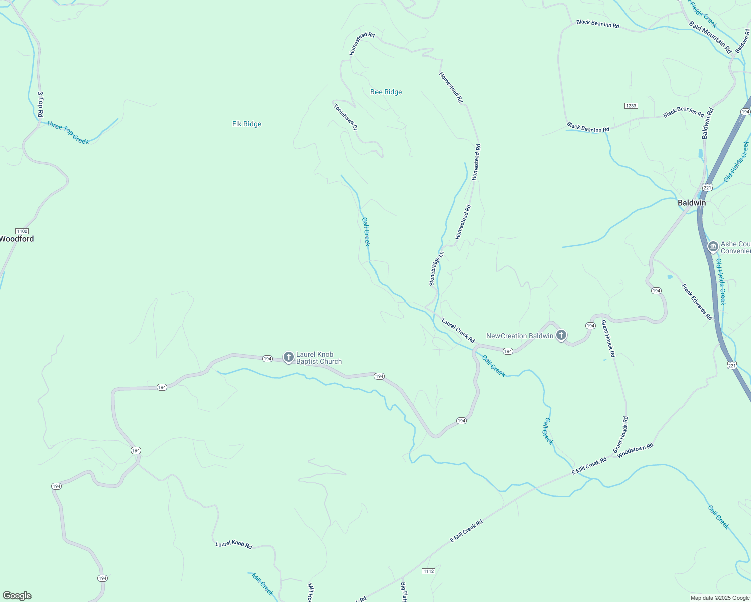map of restaurants, bars, coffee shops, grocery stores, and more near 278 Mission Oaks Drive in Todd