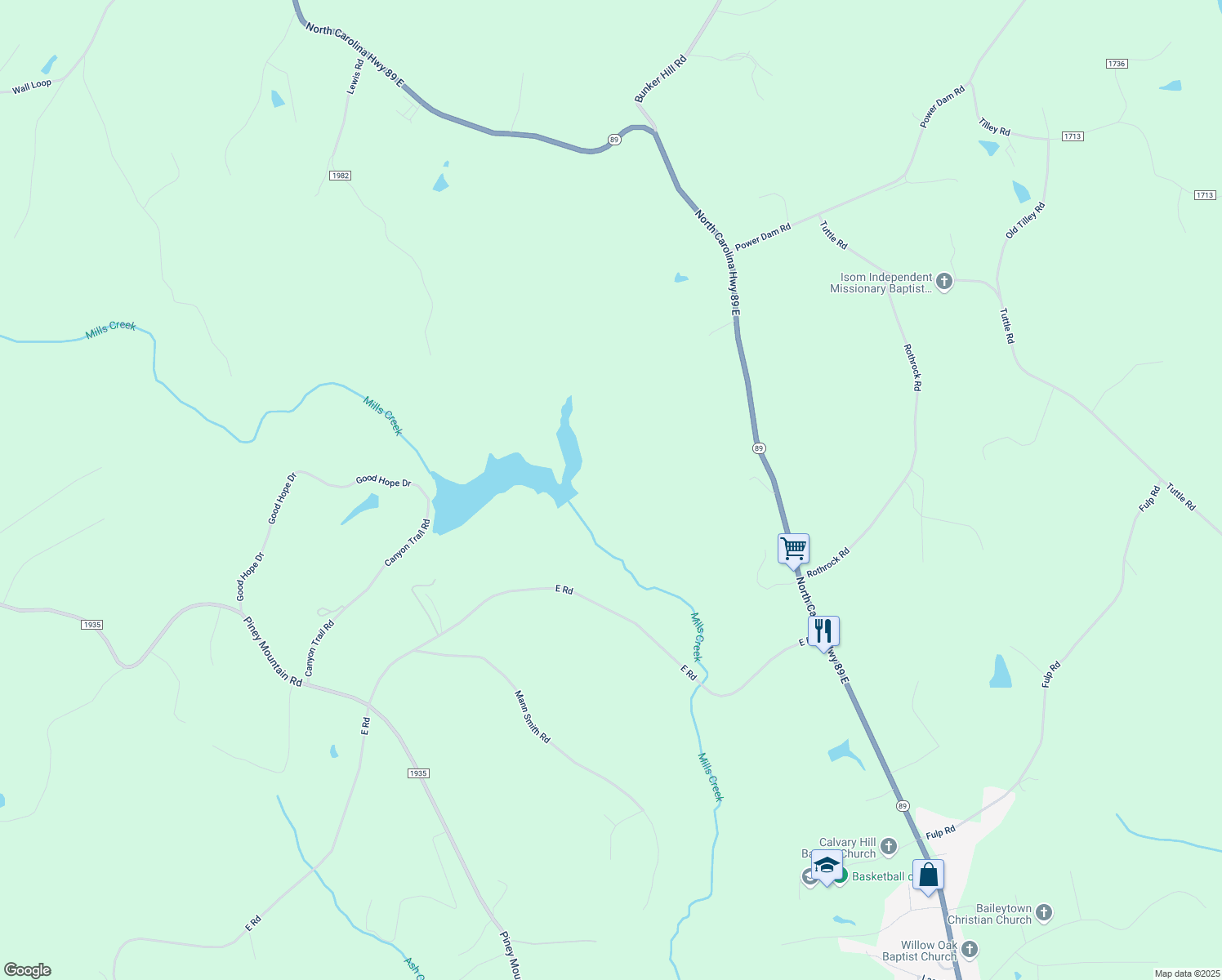 map of restaurants, bars, coffee shops, grocery stores, and more near in Walnut Cove