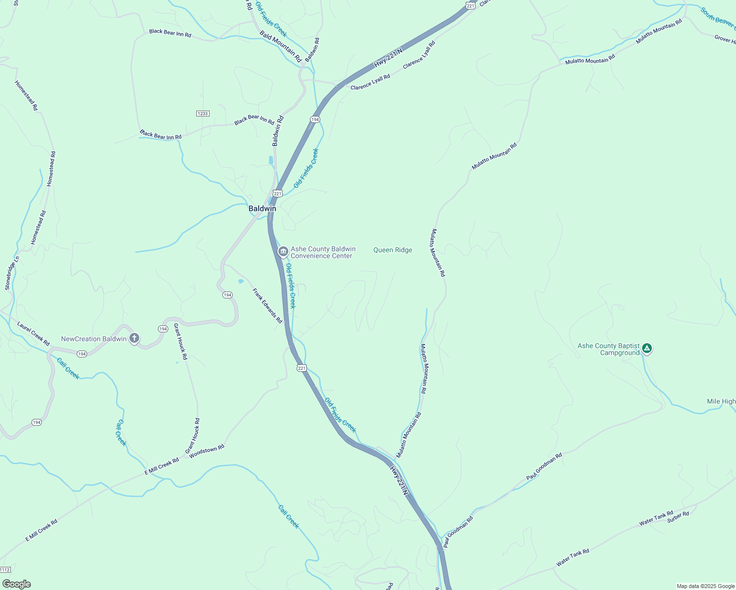 map of restaurants, bars, coffee shops, grocery stores, and more near 657 Indian Lake Drive in West Jefferson