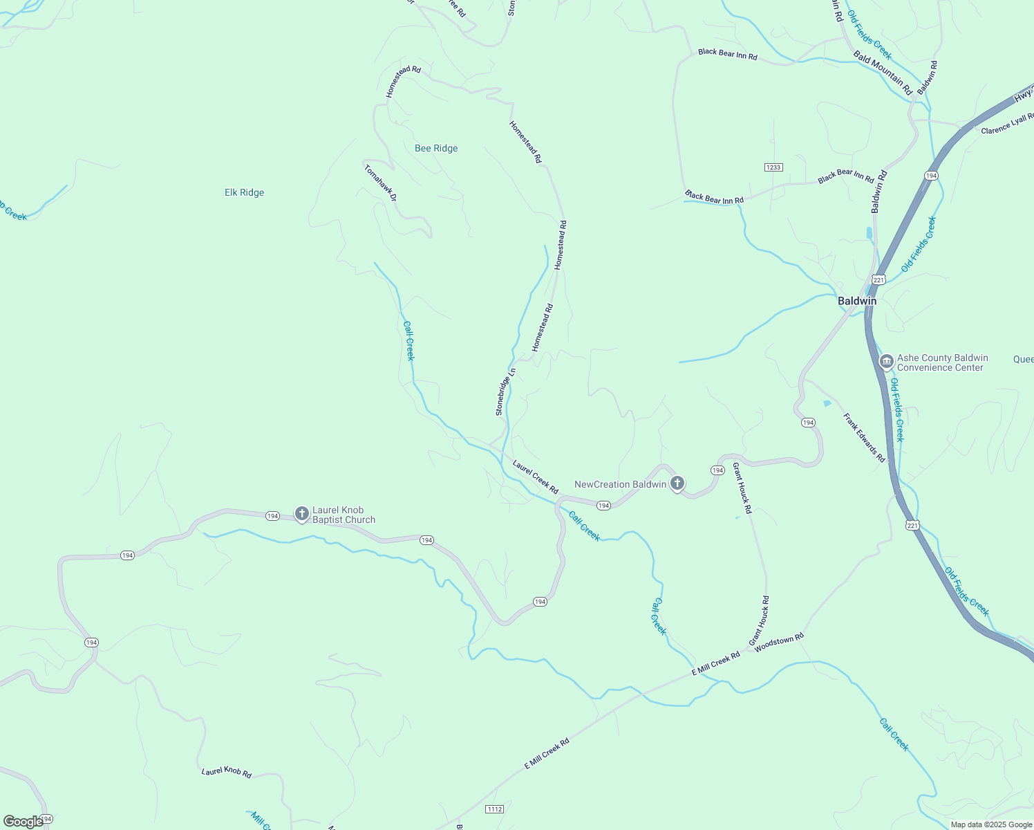 map of restaurants, bars, coffee shops, grocery stores, and more near 261 Tracy Road in Todd