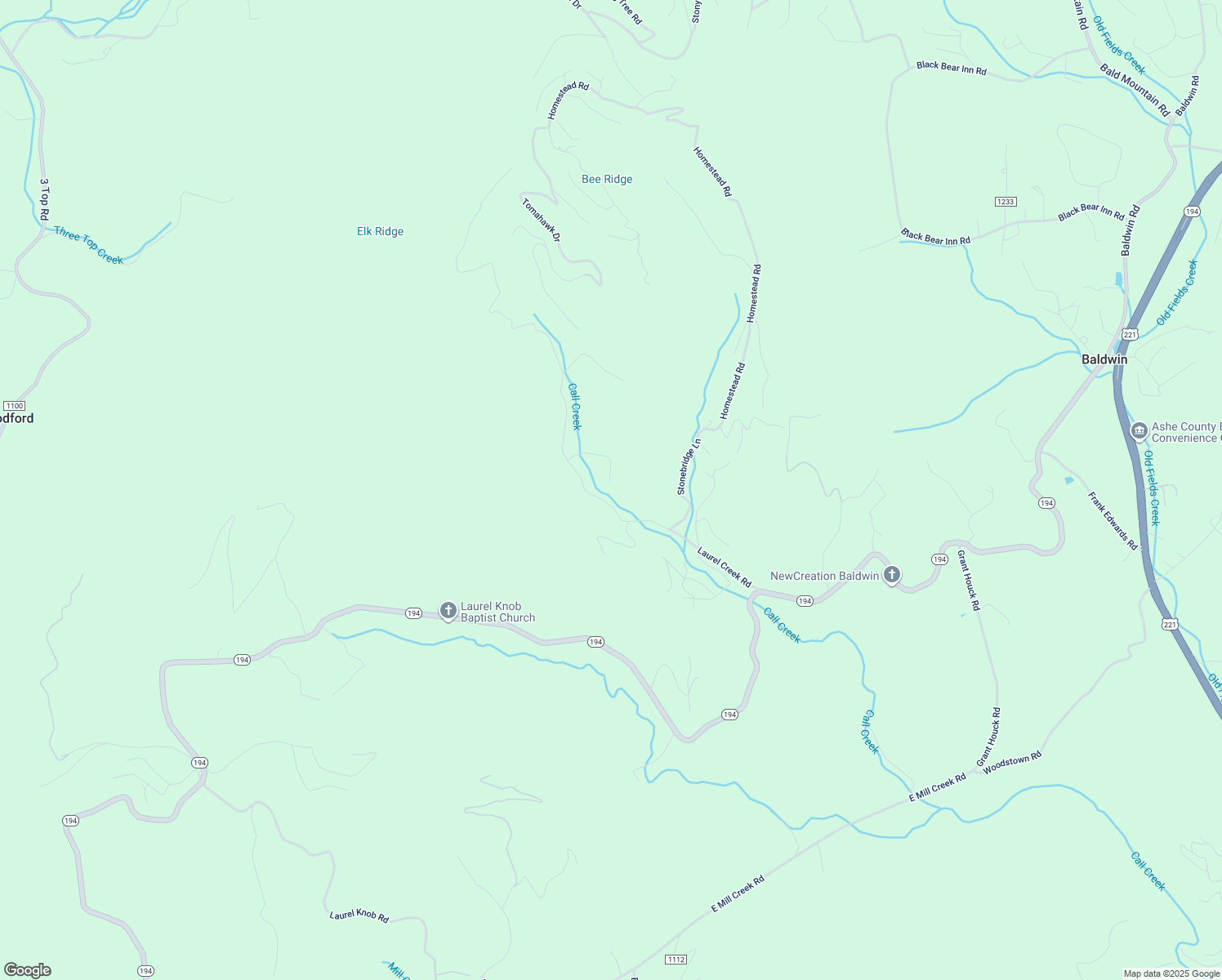 map of restaurants, bars, coffee shops, grocery stores, and more near 295 Quiet Place in Todd
