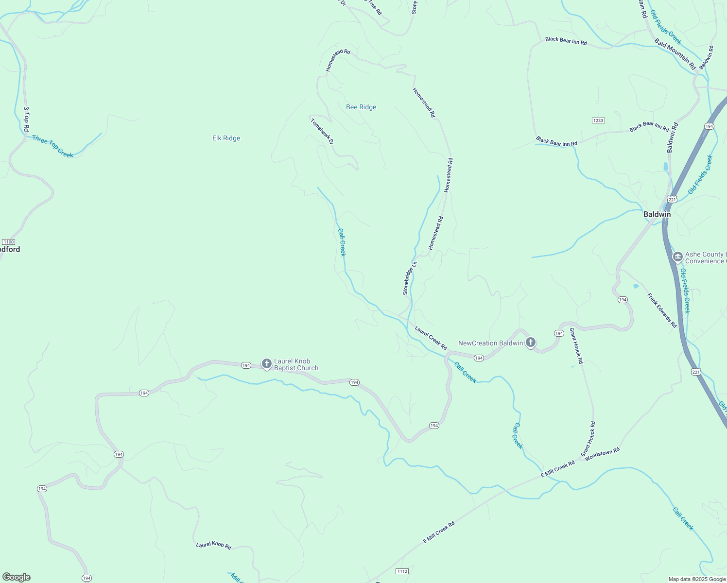 map of restaurants, bars, coffee shops, grocery stores, and more near 295 Quiet Place in Todd