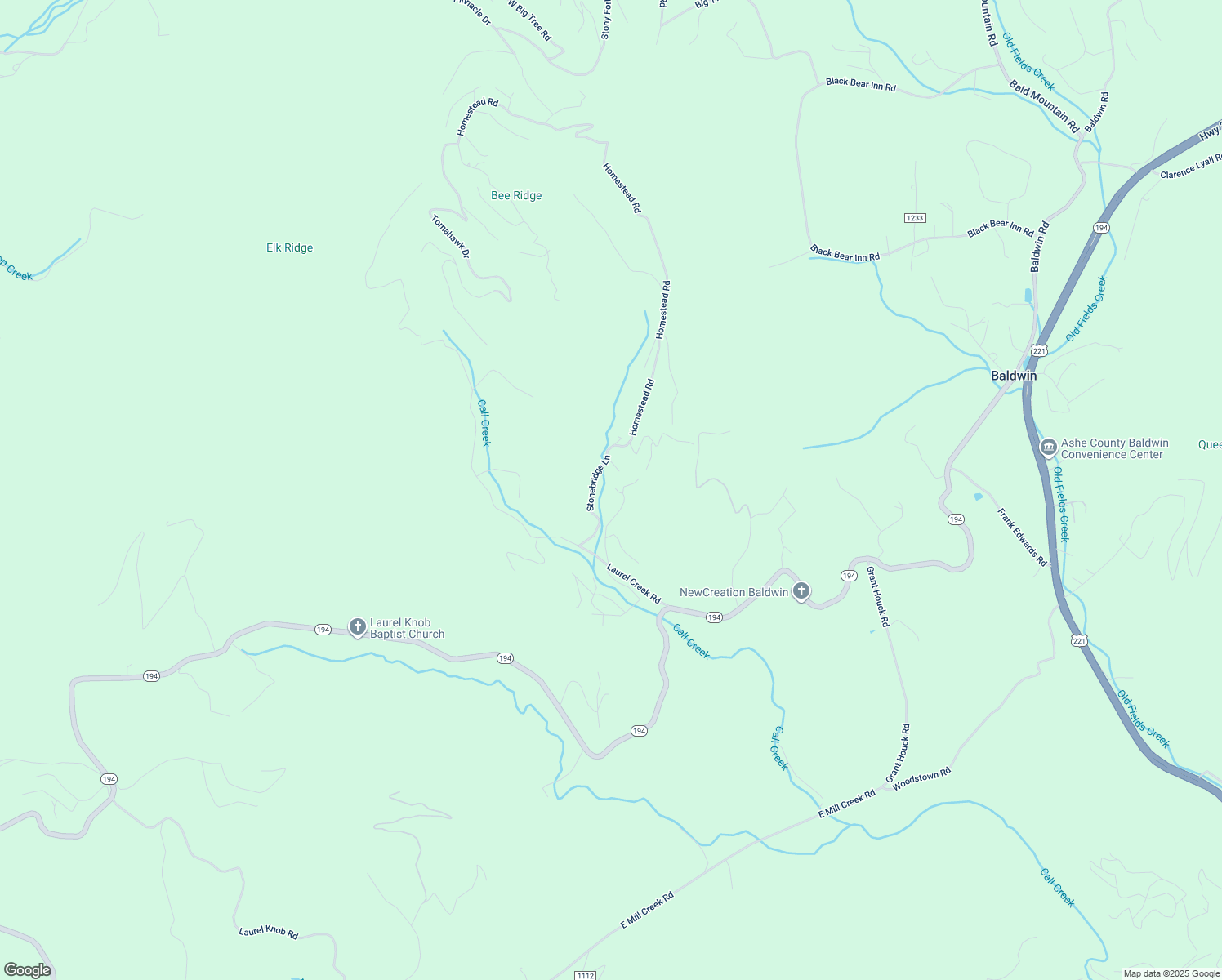 map of restaurants, bars, coffee shops, grocery stores, and more near 361 Tracy Road in Todd