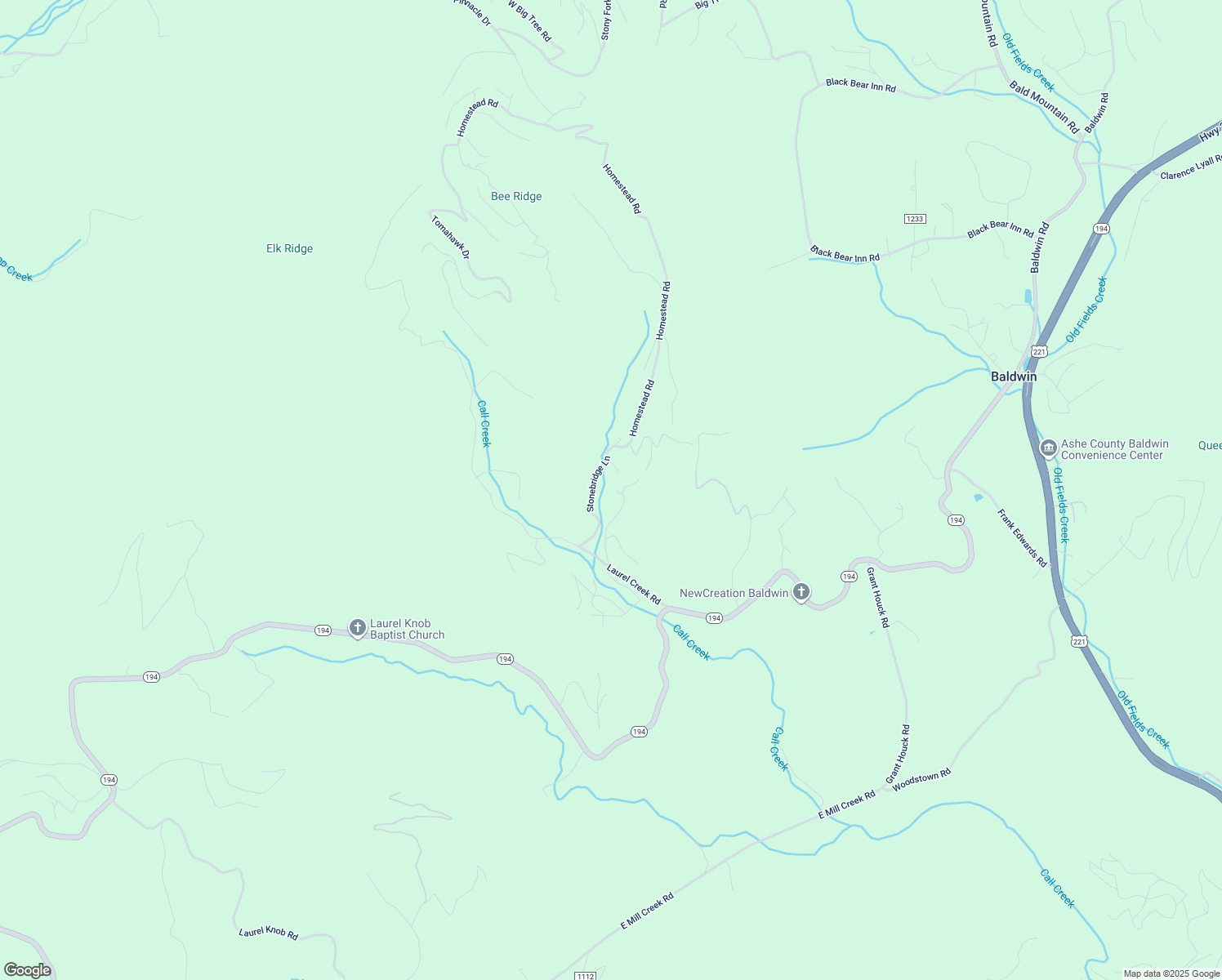 map of restaurants, bars, coffee shops, grocery stores, and more near 361 Tracy Road in Todd