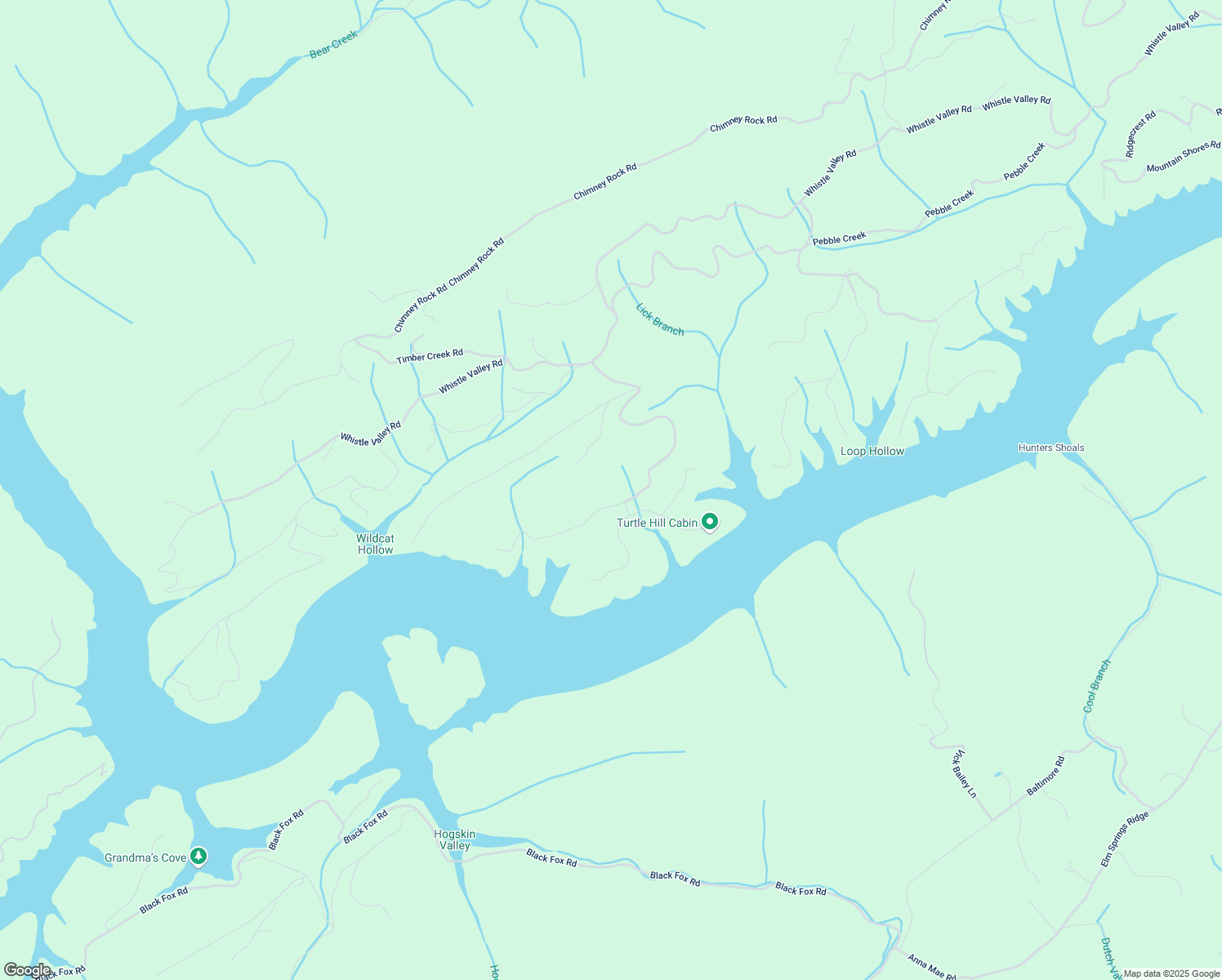 map of restaurants, bars, coffee shops, grocery stores, and more near 498 Wildcat Hollow Road in New Tazewell