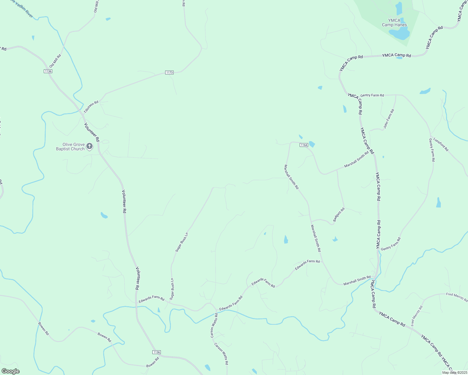 map of restaurants, bars, coffee shops, grocery stores, and more near 1542 Sugar Bush Lane in King