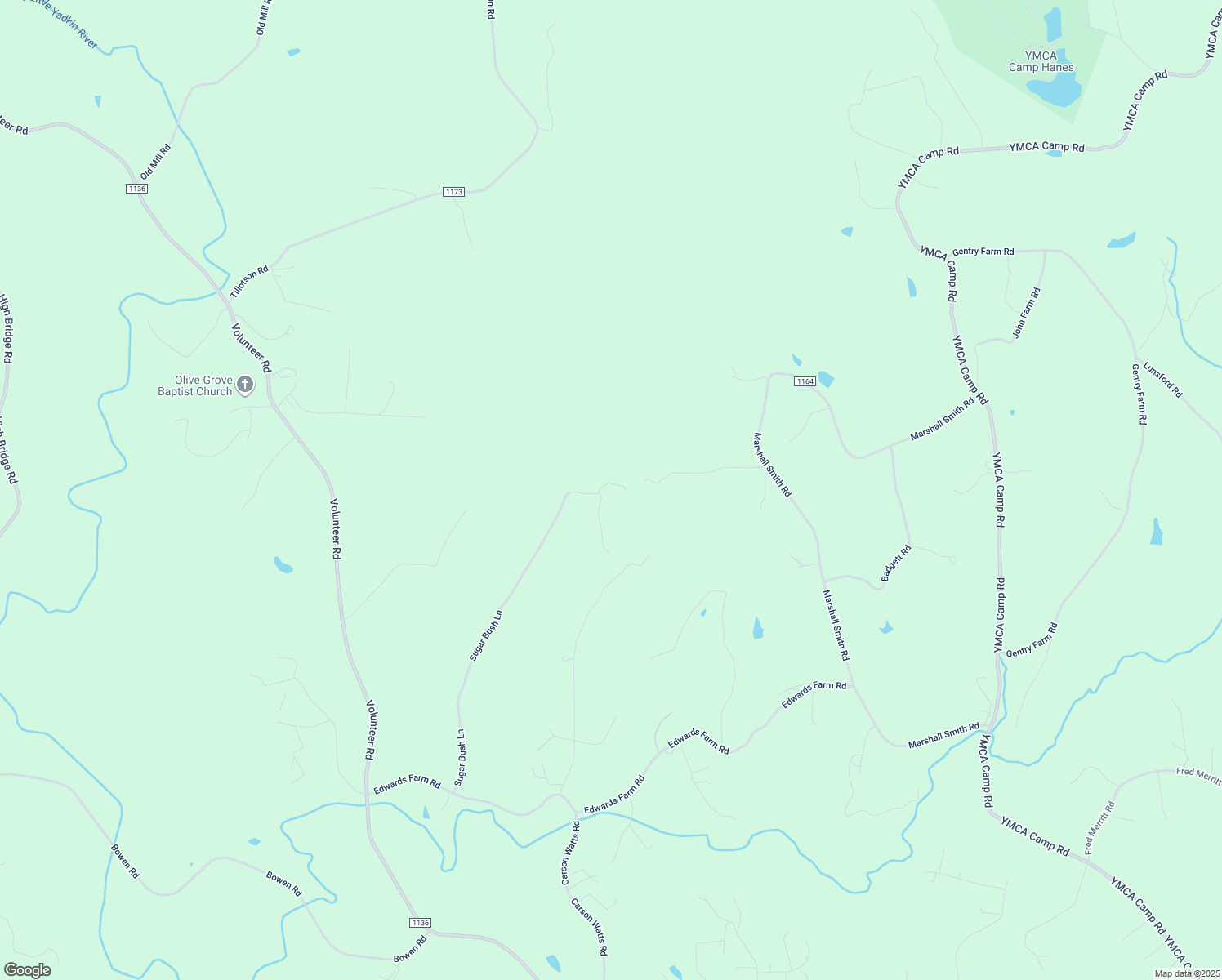 map of restaurants, bars, coffee shops, grocery stores, and more near 1538 Sugar Bush Lane in King