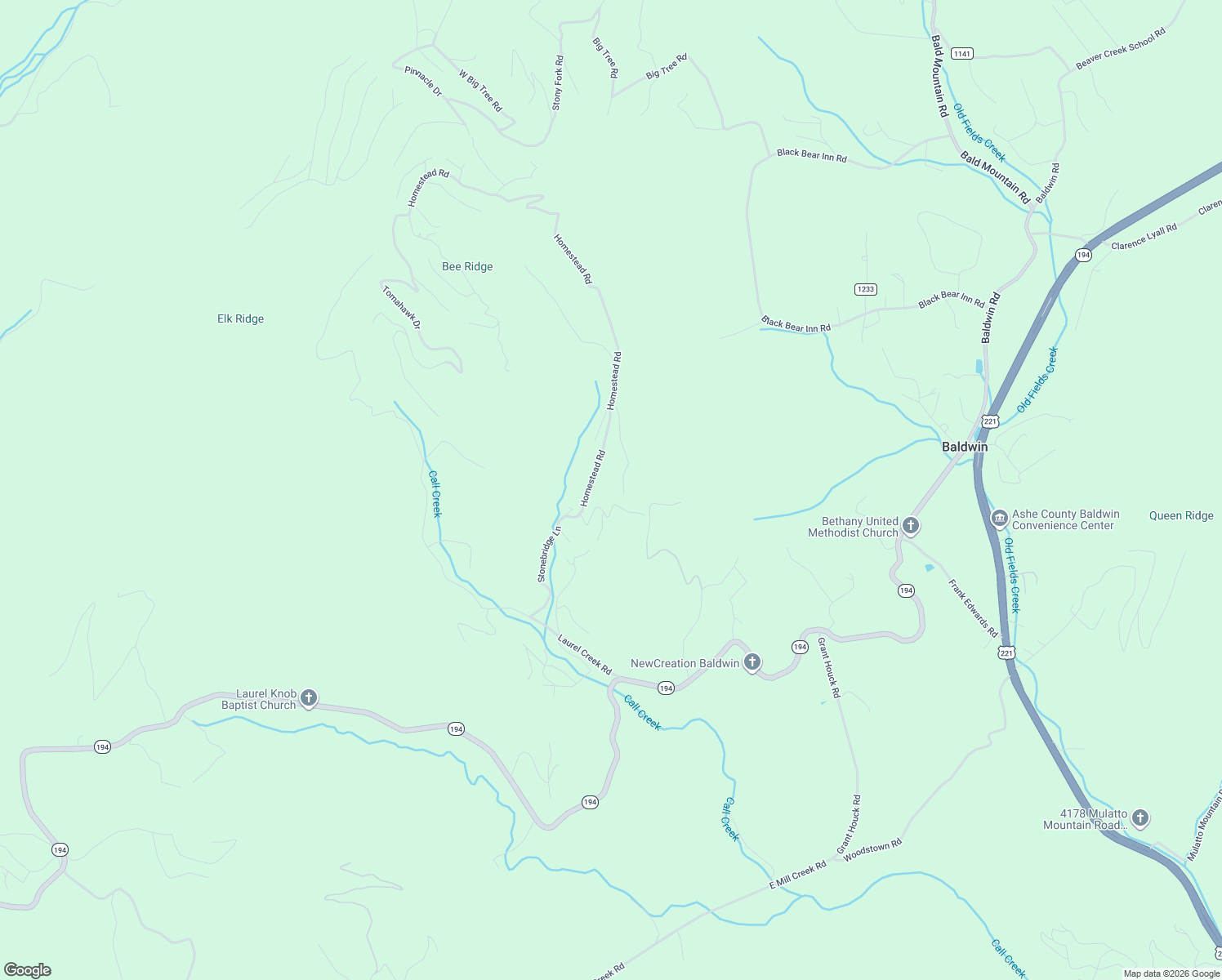 map of restaurants, bars, coffee shops, grocery stores, and more near 260 Homestead Road in Todd