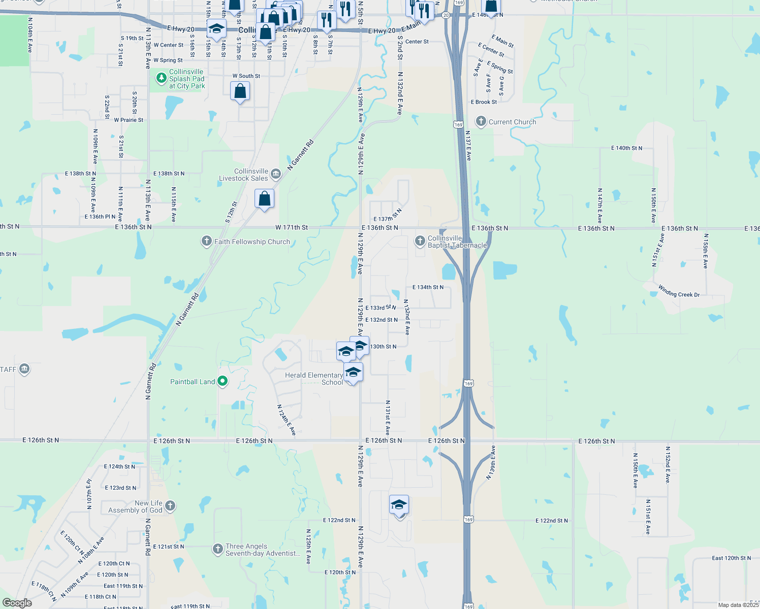 13045 East 133rd Street North, Collinsville OK Walk Score