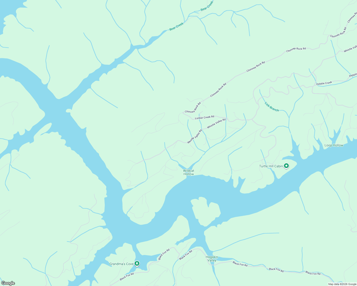 map of restaurants, bars, coffee shops, grocery stores, and more near 1836 Whistle Valley Road in New Tazewell