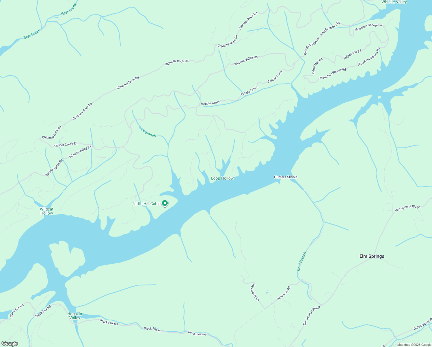 map of restaurants, bars, coffee shops, grocery stores, and more near 365 Lick Branch Rd in New Tazewell