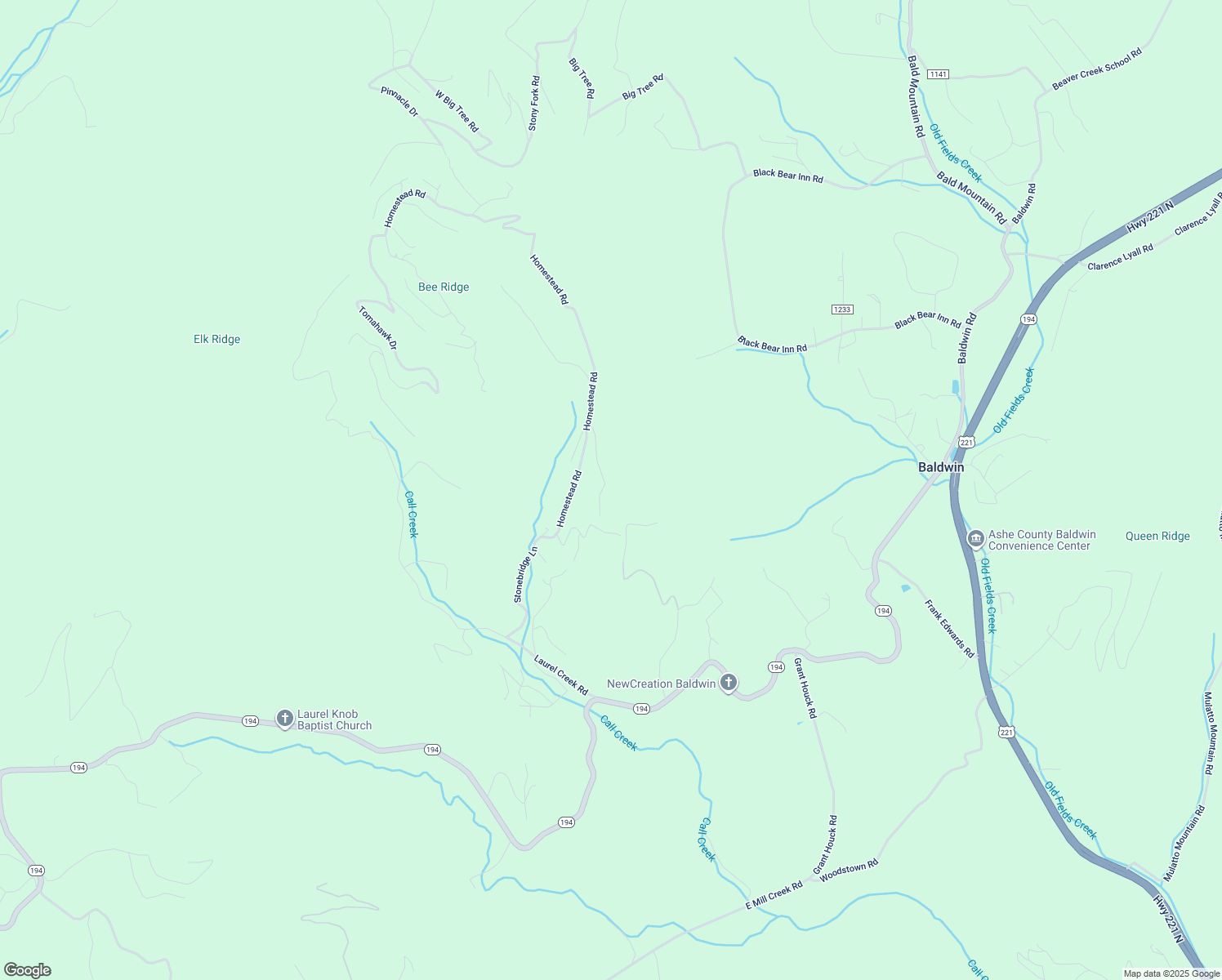 map of restaurants, bars, coffee shops, grocery stores, and more near 371 Yellow Bear Road in Todd