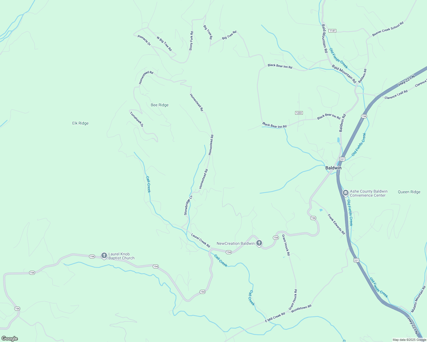 map of restaurants, bars, coffee shops, grocery stores, and more near 332 Yellow Bear Road in Todd