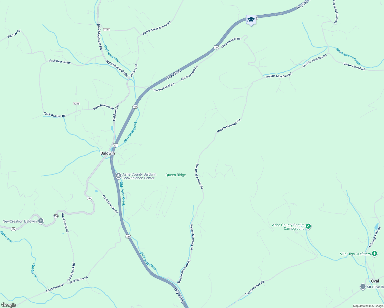 map of restaurants, bars, coffee shops, grocery stores, and more near 2728 Mulatto Mountain Road in Fleetwood