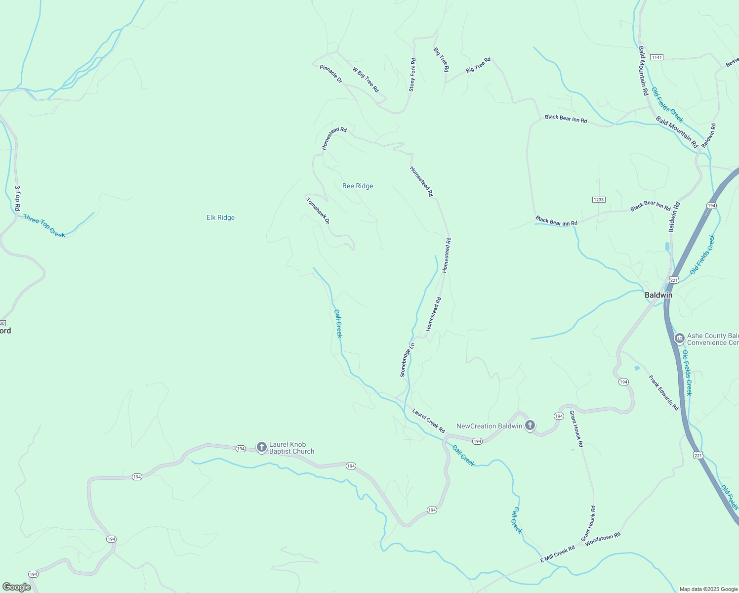 map of restaurants, bars, coffee shops, grocery stores, and more near 391 Wildberry Trail in Todd