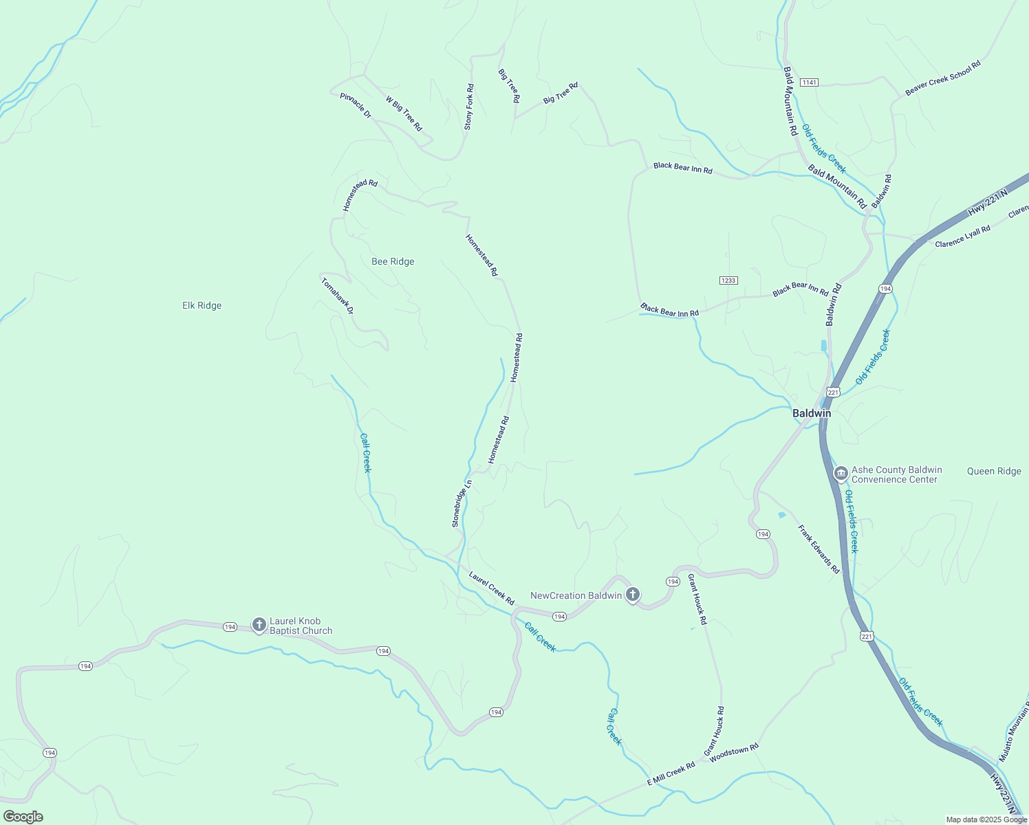 map of restaurants, bars, coffee shops, grocery stores, and more near 292 Homestead Road in Todd