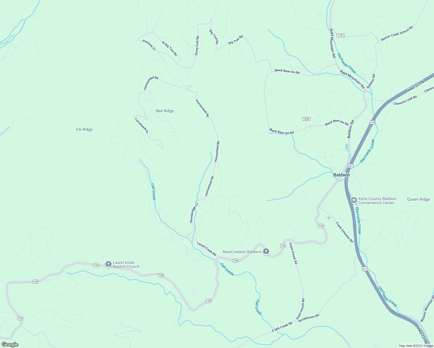 map of restaurants, bars, coffee shops, grocery stores, and more near 292 Homestead Road in Todd