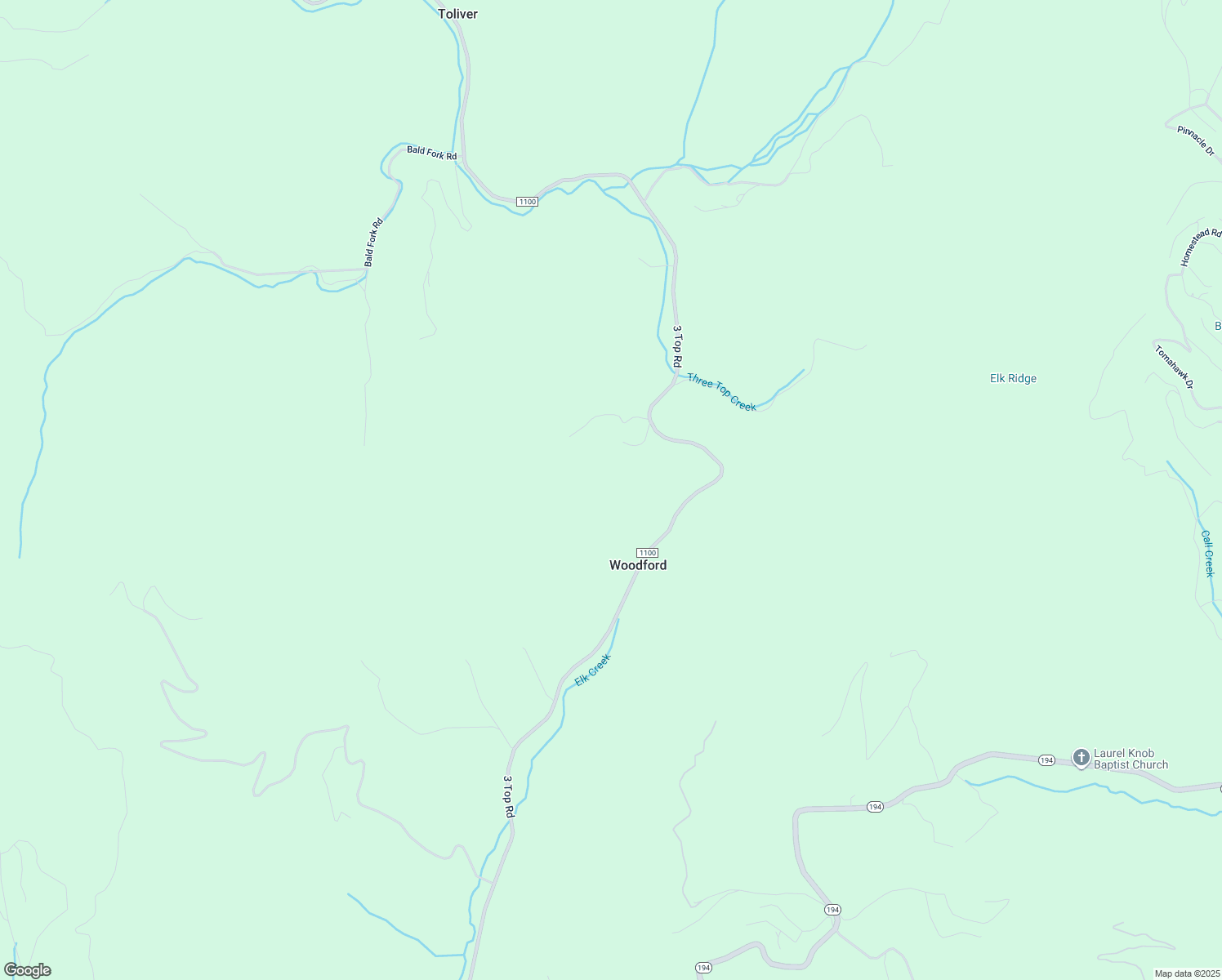 map of restaurants, bars, coffee shops, grocery stores, and more near 7896 3 Top Road in Todd