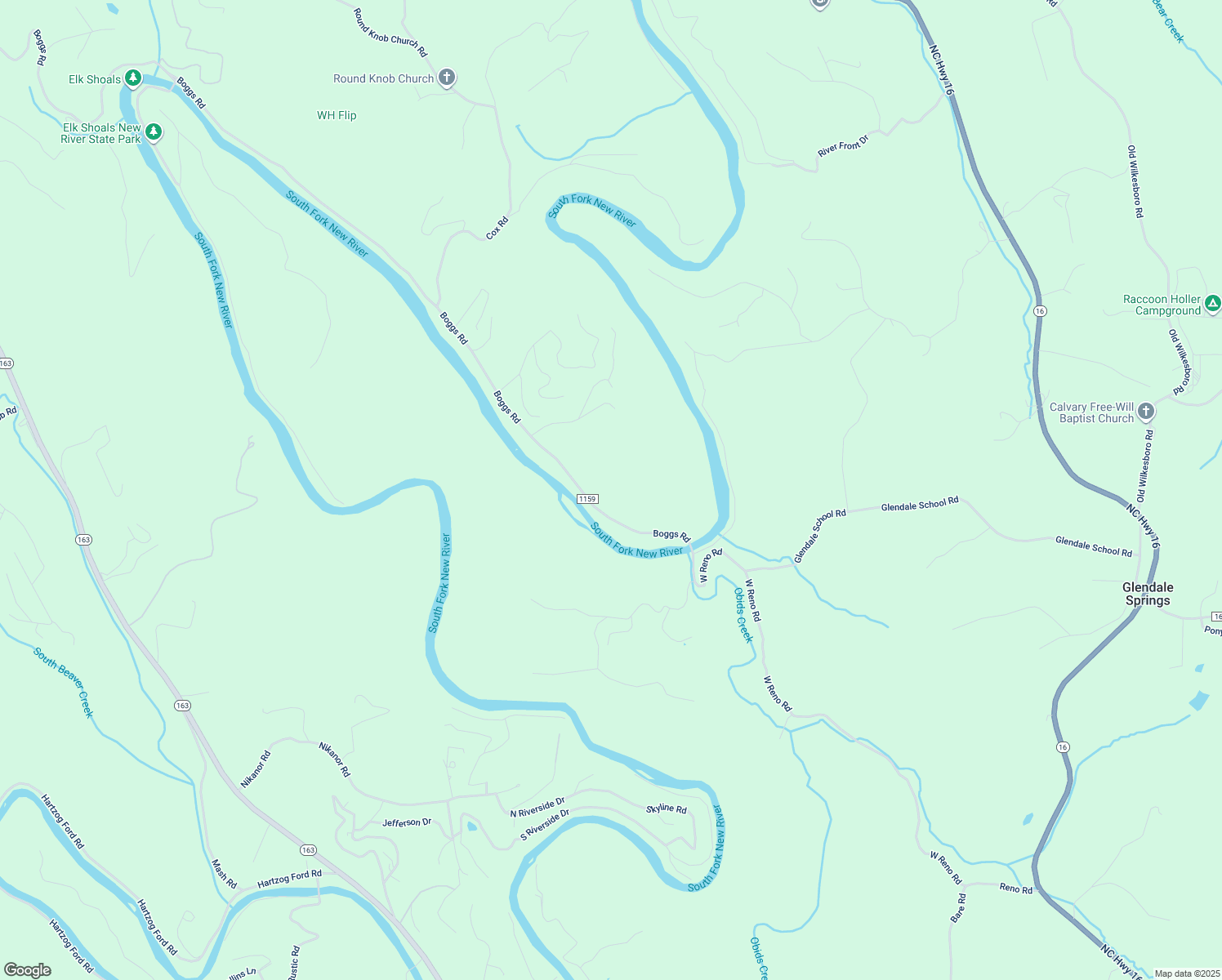 map of restaurants, bars, coffee shops, grocery stores, and more near 3461 Boggs Road in West Jefferson
