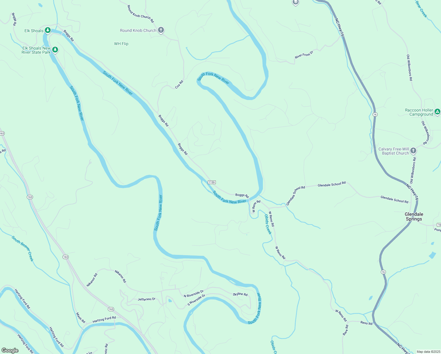 map of restaurants, bars, coffee shops, grocery stores, and more near 3461 Boggs Road in West Jefferson