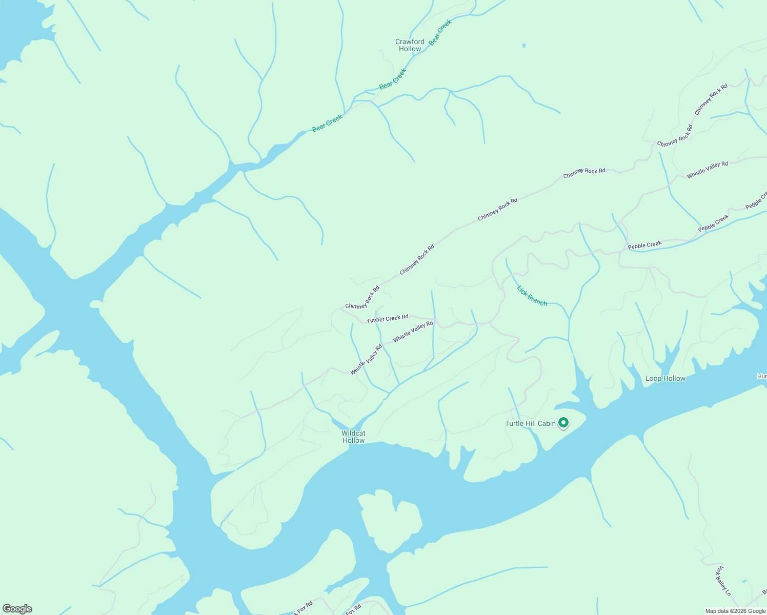map of restaurants, bars, coffee shops, grocery stores, and more near 100-198 Stoney Creek Lane in New Tazewell