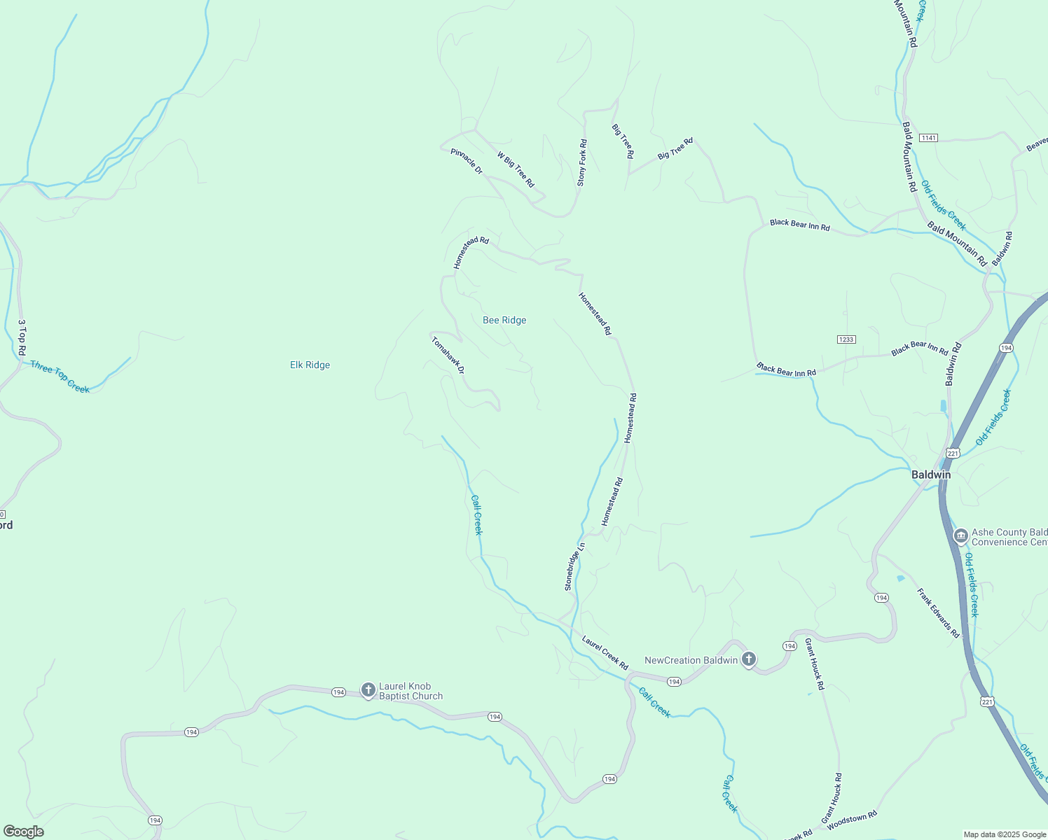 map of restaurants, bars, coffee shops, grocery stores, and more near 833 Tomahawk Drive in Todd