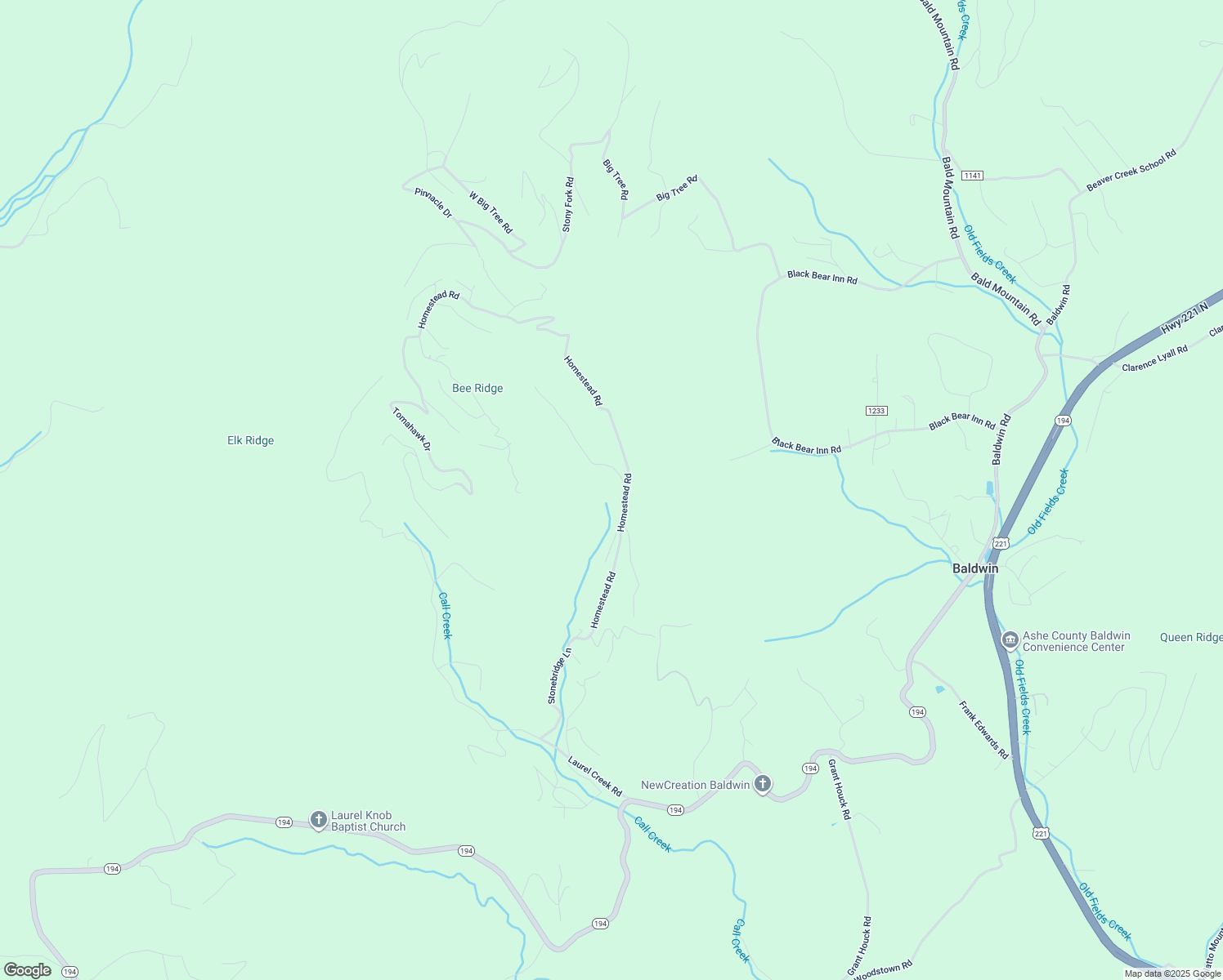 map of restaurants, bars, coffee shops, grocery stores, and more near 168 Mountain Brook Lane in Todd