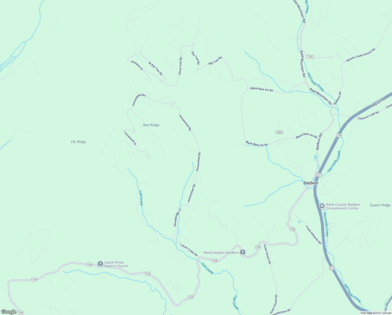 map of restaurants, bars, coffee shops, grocery stores, and more near 168 Mountain Brook Lane in Todd