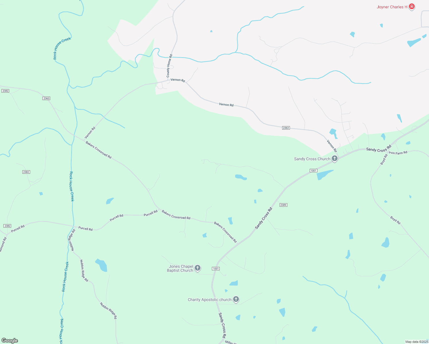 map of restaurants, bars, coffee shops, grocery stores, and more near 396 Giles Road in Reidsville