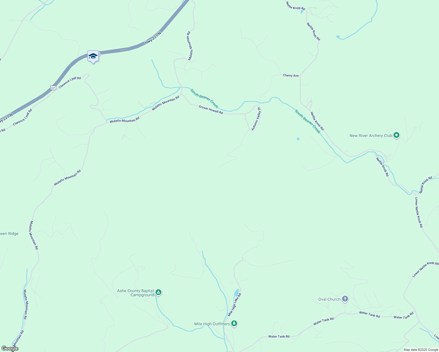 map of restaurants, bars, coffee shops, grocery stores, and more near 933 Autumn Valley Drive in West Jefferson