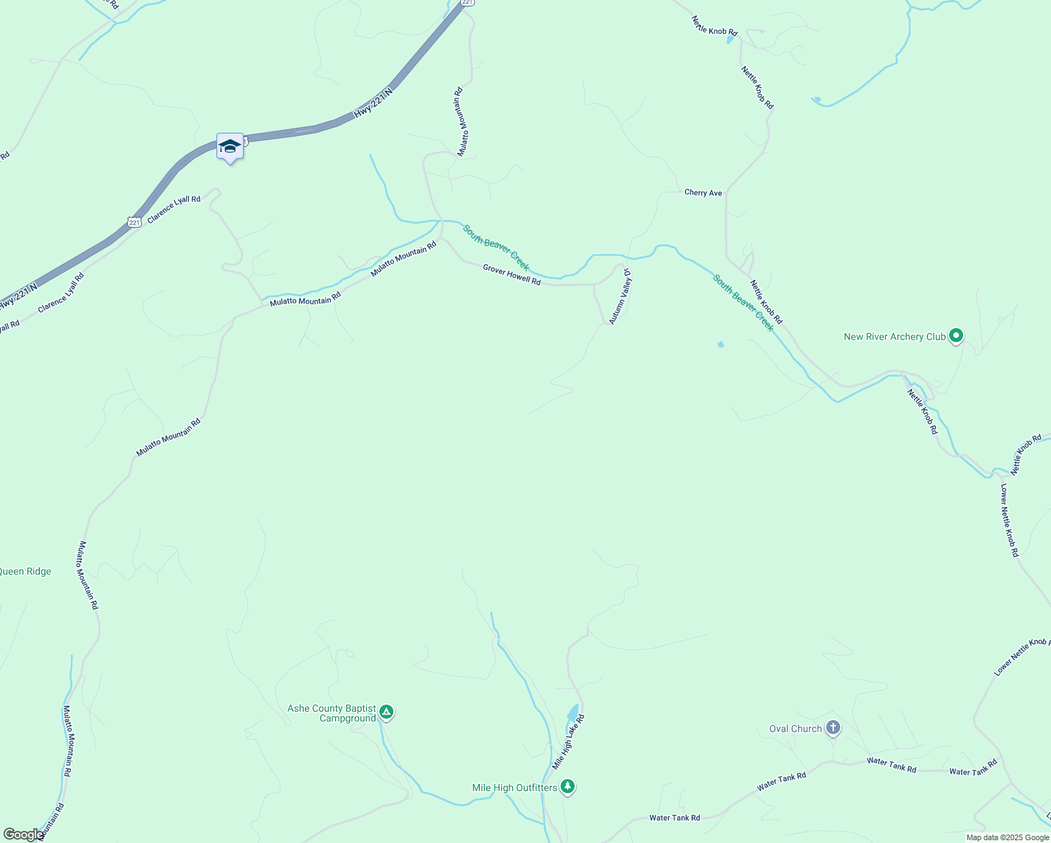 map of restaurants, bars, coffee shops, grocery stores, and more near 933 Autumn Valley Drive in West Jefferson