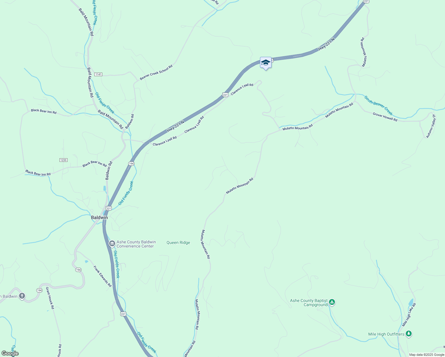 map of restaurants, bars, coffee shops, grocery stores, and more near in Jefferson