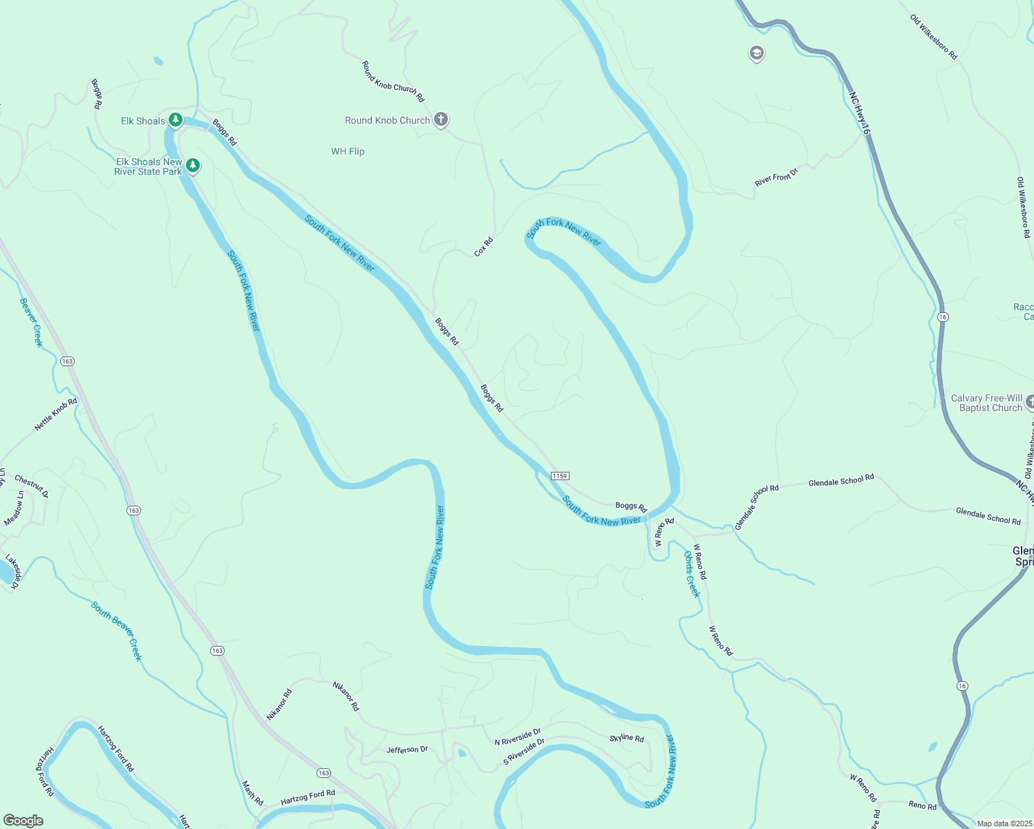 map of restaurants, bars, coffee shops, grocery stores, and more near 3173 Boggs Road in West Jefferson