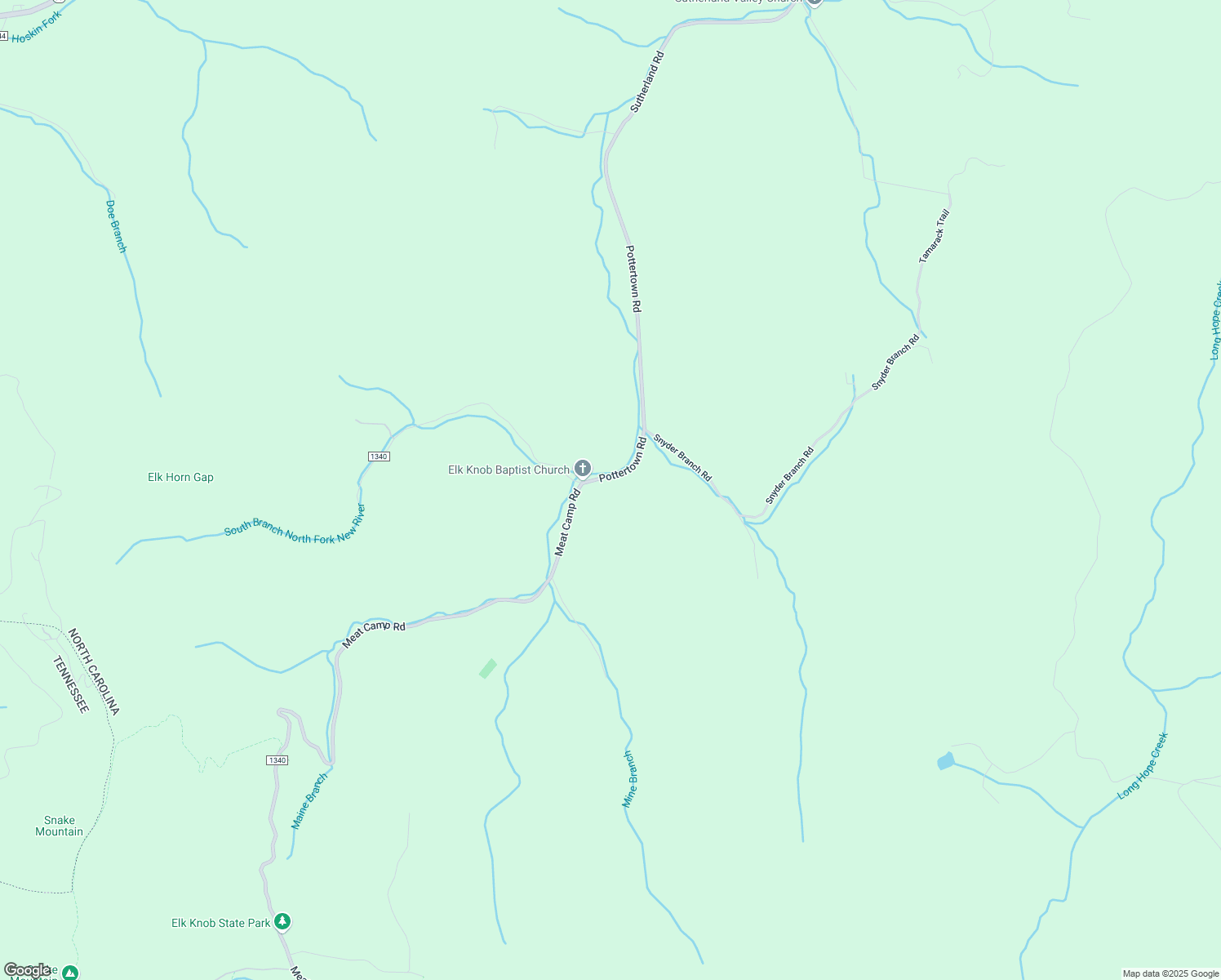 map of restaurants, bars, coffee shops, grocery stores, and more near 200 Pottertown Road in Todd