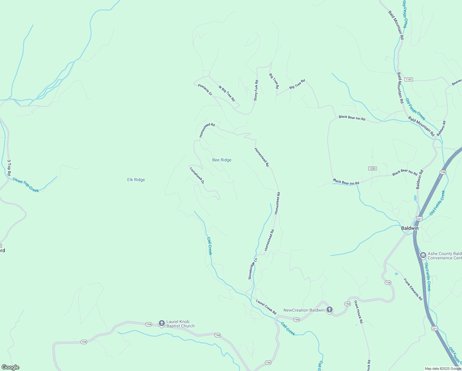 map of restaurants, bars, coffee shops, grocery stores, and more near 2248 Homestead Road in Todd