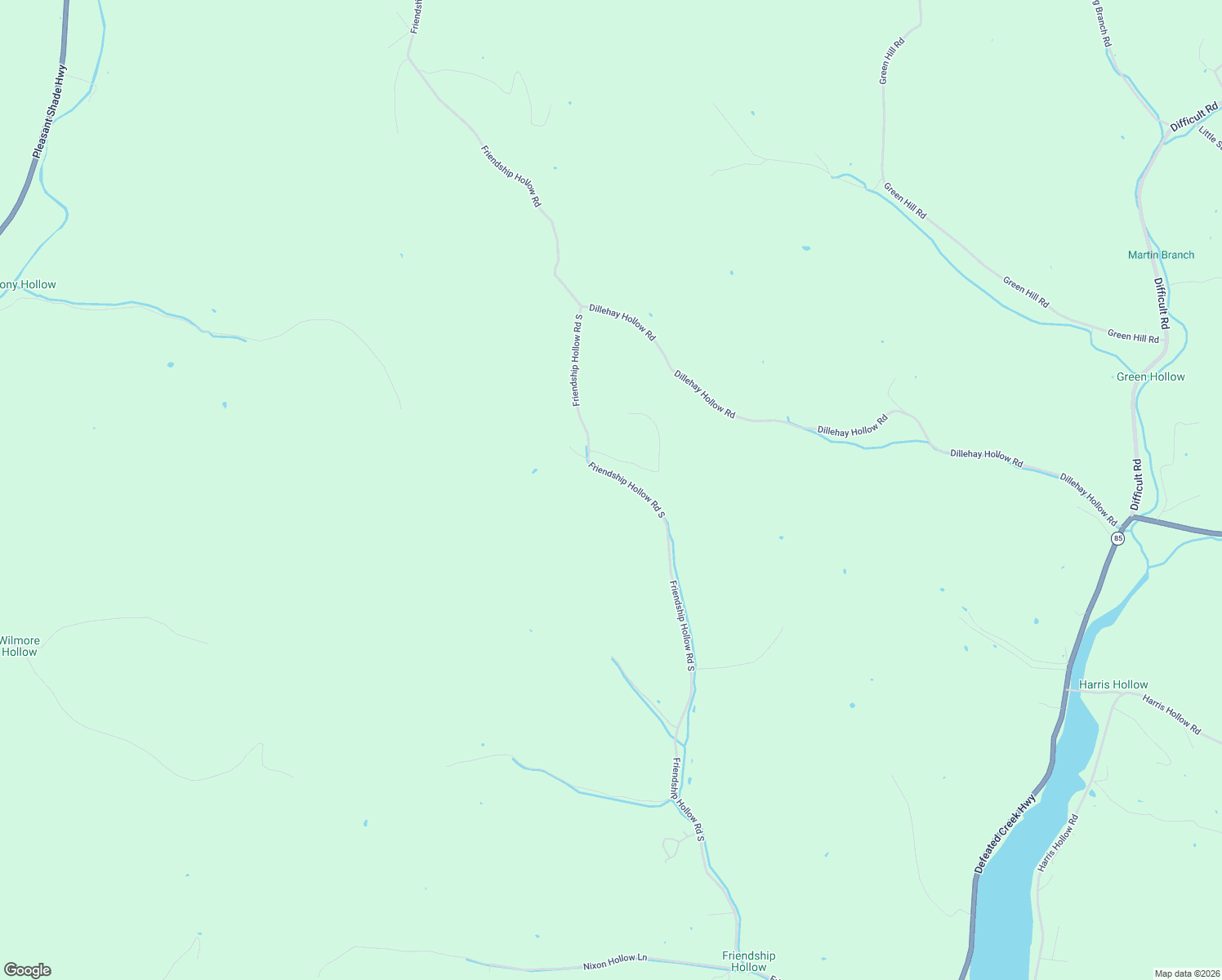 map of restaurants, bars, coffee shops, grocery stores, and more near 220 Friendship Hollow Road South in Smith