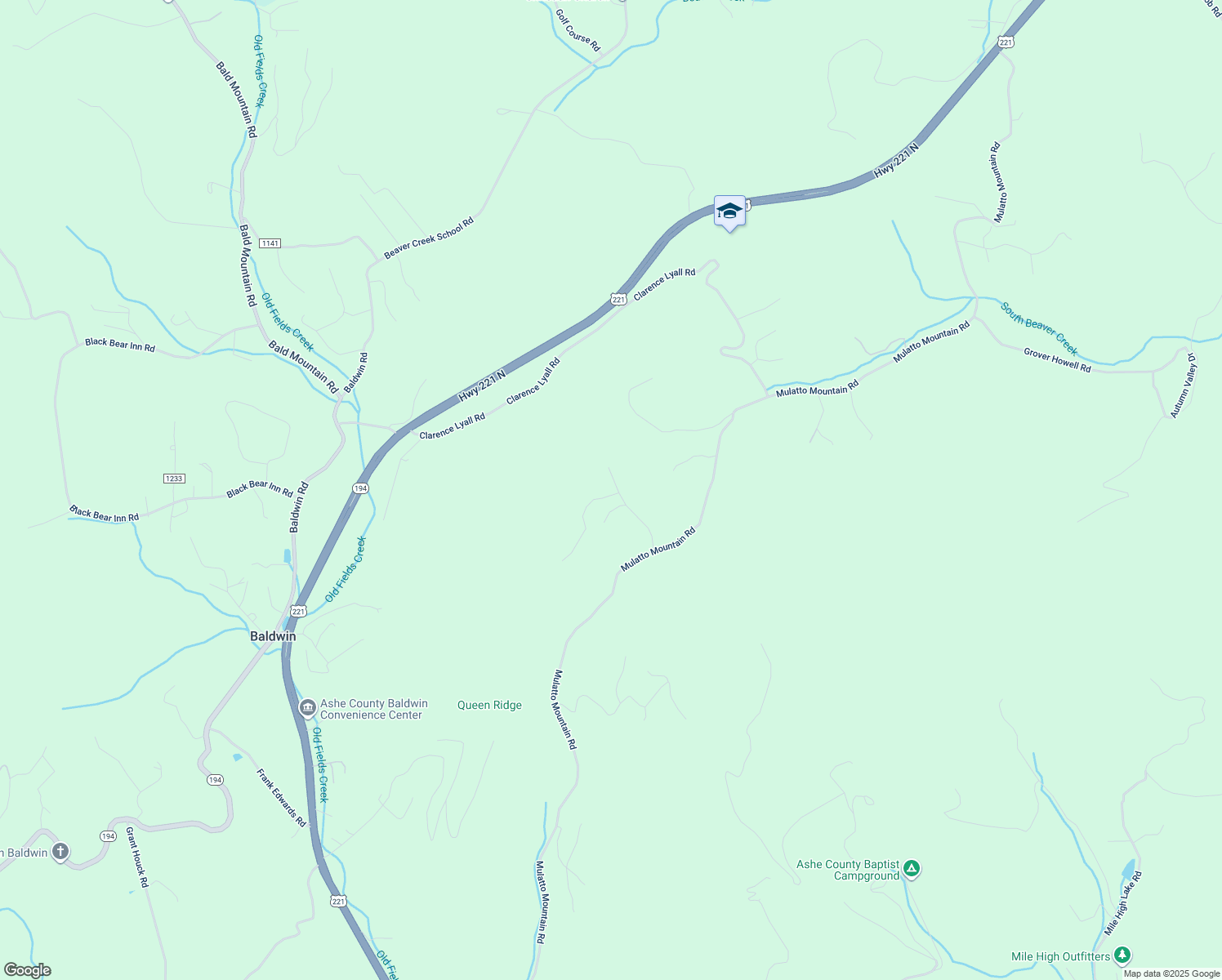 map of restaurants, bars, coffee shops, grocery stores, and more near 321 Beaver Creek Estate Drive in West Jefferson