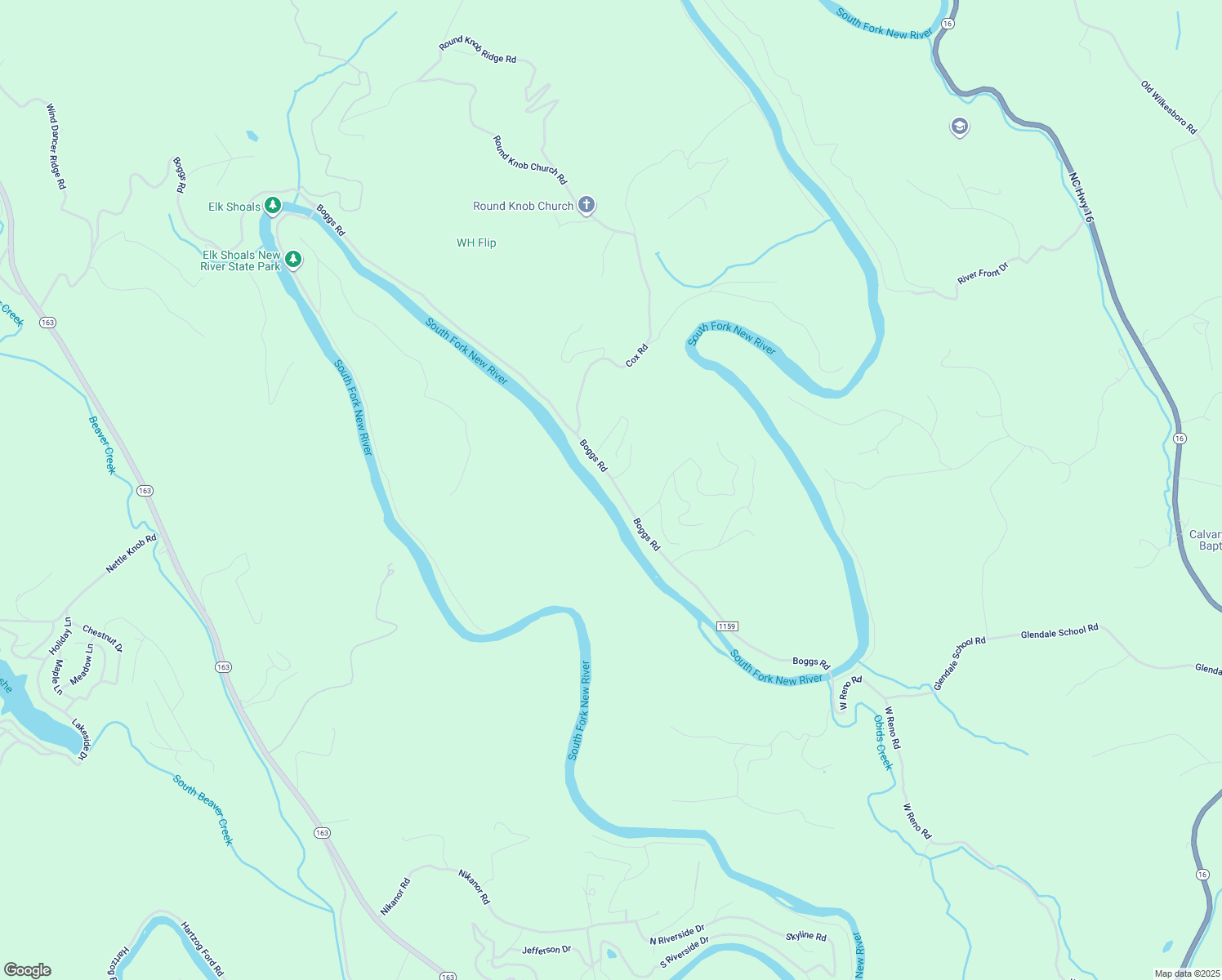 map of restaurants, bars, coffee shops, grocery stores, and more near 2904 Boggs Road in West Jefferson