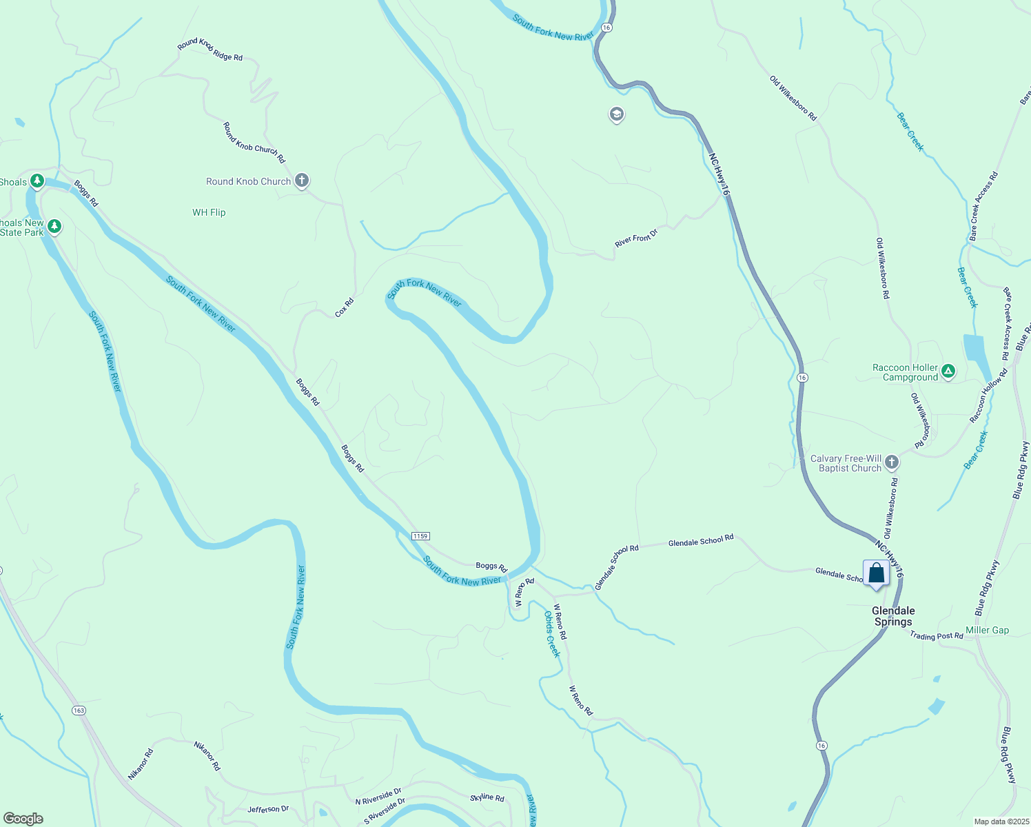 map of restaurants, bars, coffee shops, grocery stores, and more near 732 Philmore Miller Road in West Jefferson