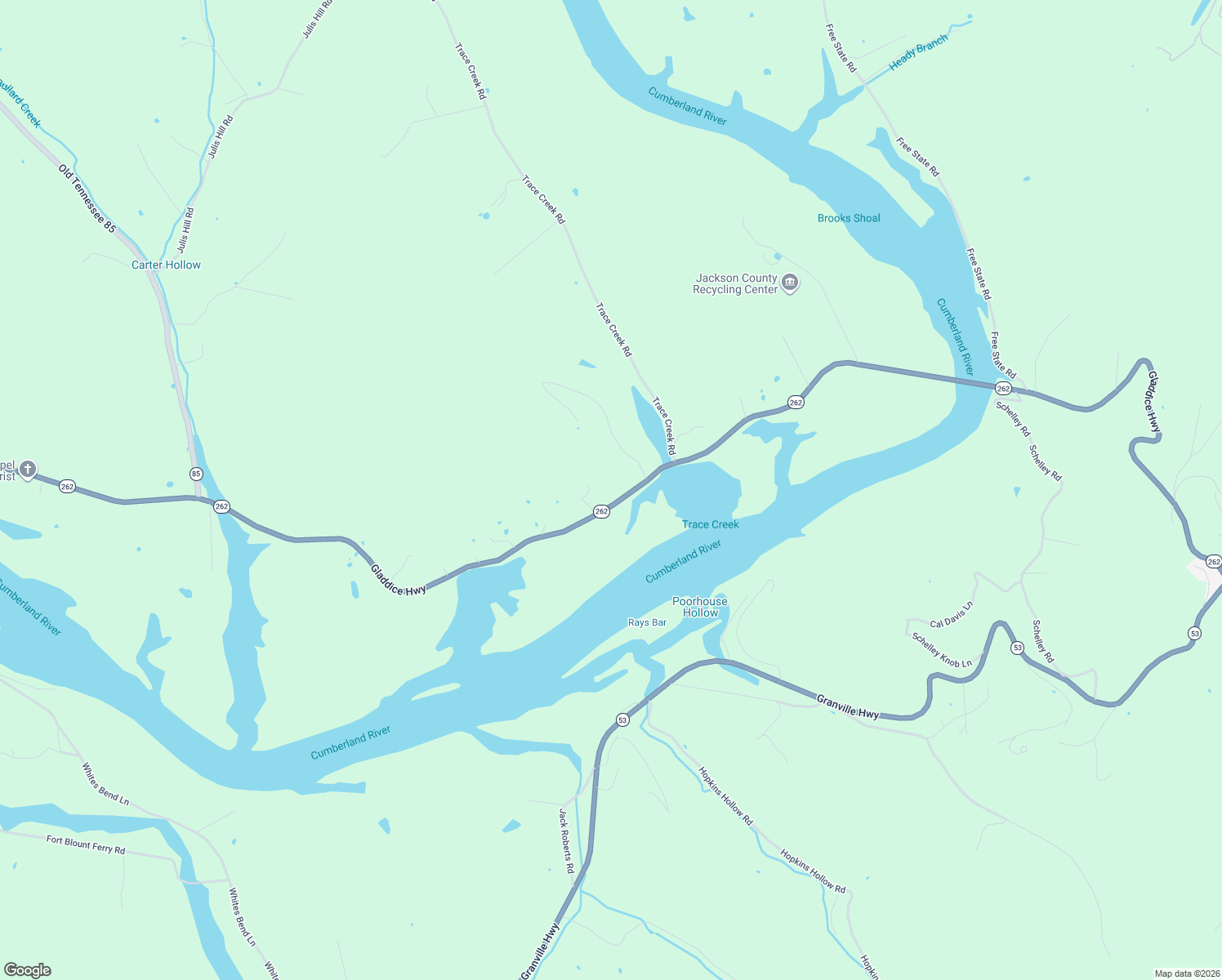 map of restaurants, bars, coffee shops, grocery stores, and more near 103 Trace Lane in Whitleyville