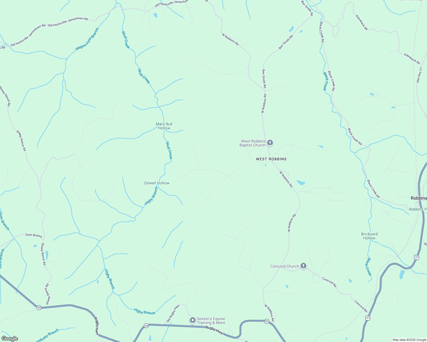 map of restaurants, bars, coffee shops, grocery stores, and more near Skull Creek Road in Robbins